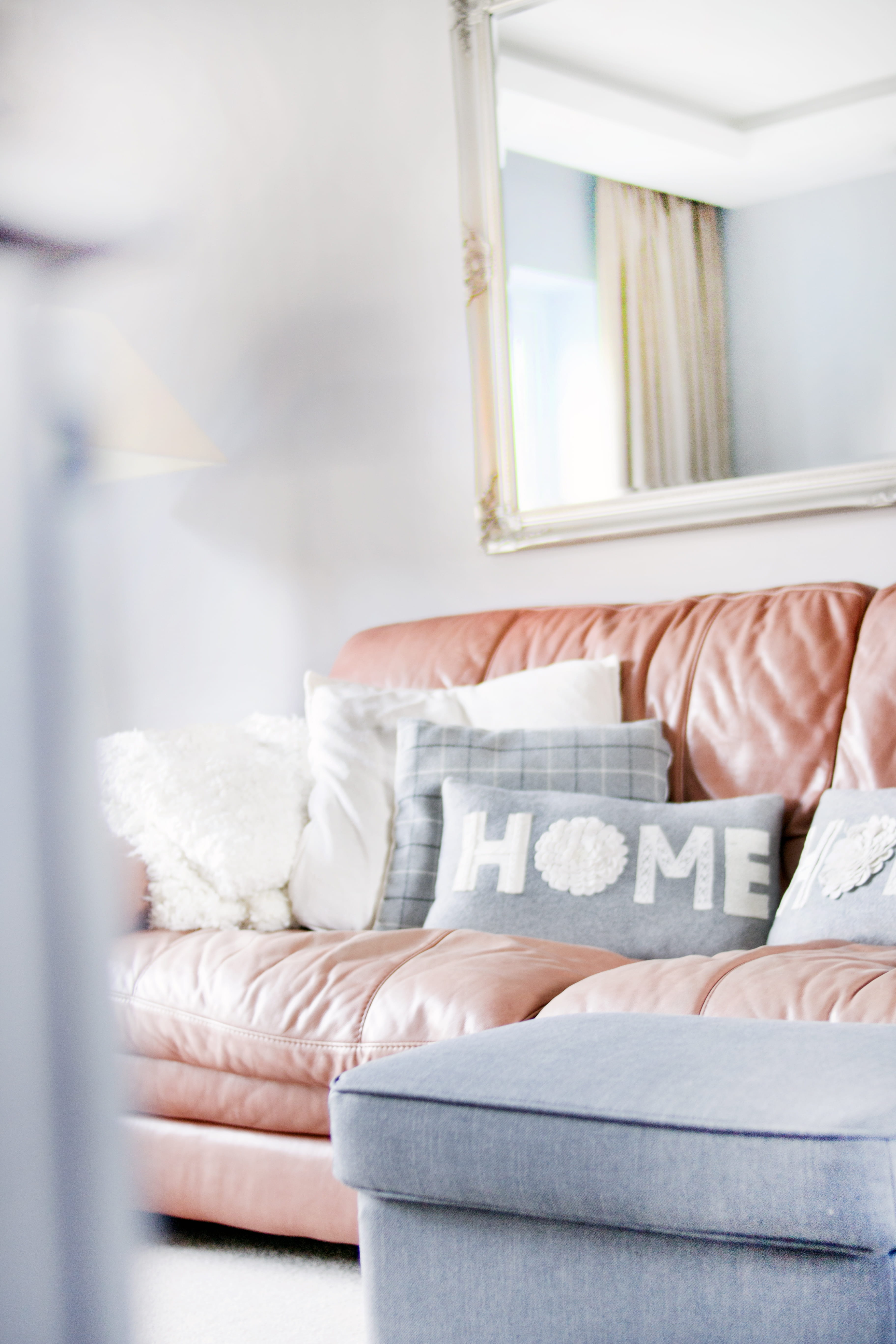 bedroom, home interior, morning, one person, comfortable, furnitures, furniture, pillows, domestic life, domestic room, 5K, bed, window, cozy, throw, room, Phone HD Wallpaper