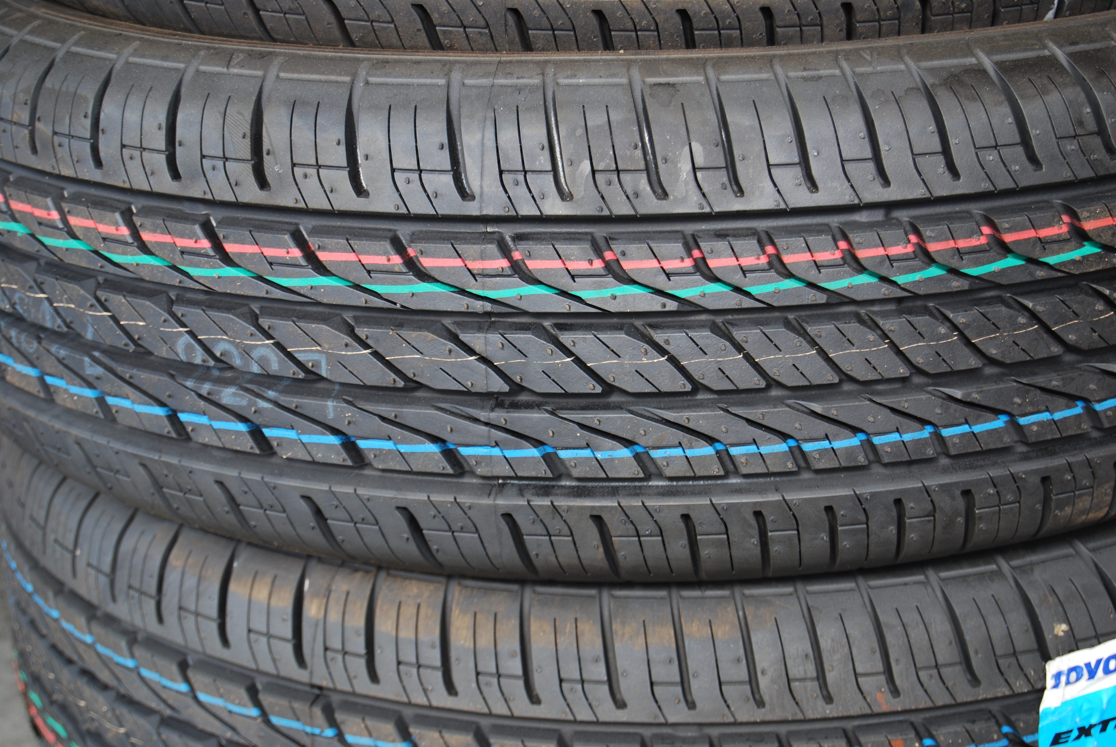 close-up, arrangement, tyre, high angle view, auto, stack, group of objects, new, large group of objects, traction, outdoors, backgrounds, day, order, no people, HD Wallpaper