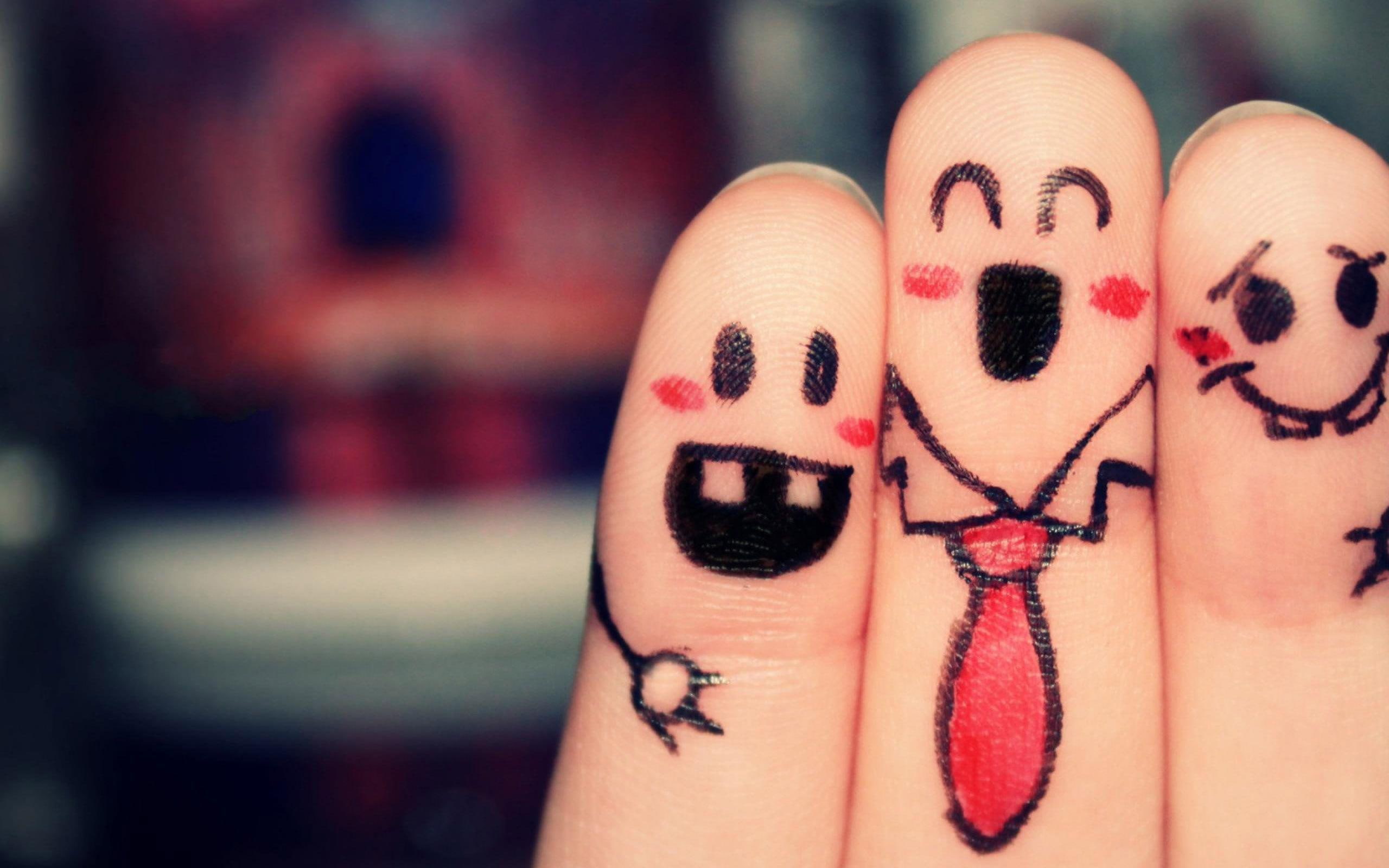 2K, fingers, funny, HD Wallpaper