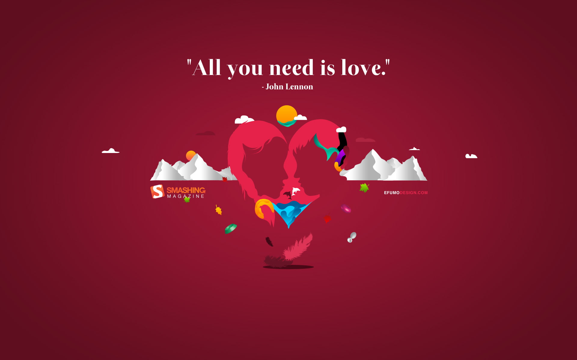 all, hd, need, 1080P, is, love, you, HD Wallpaper