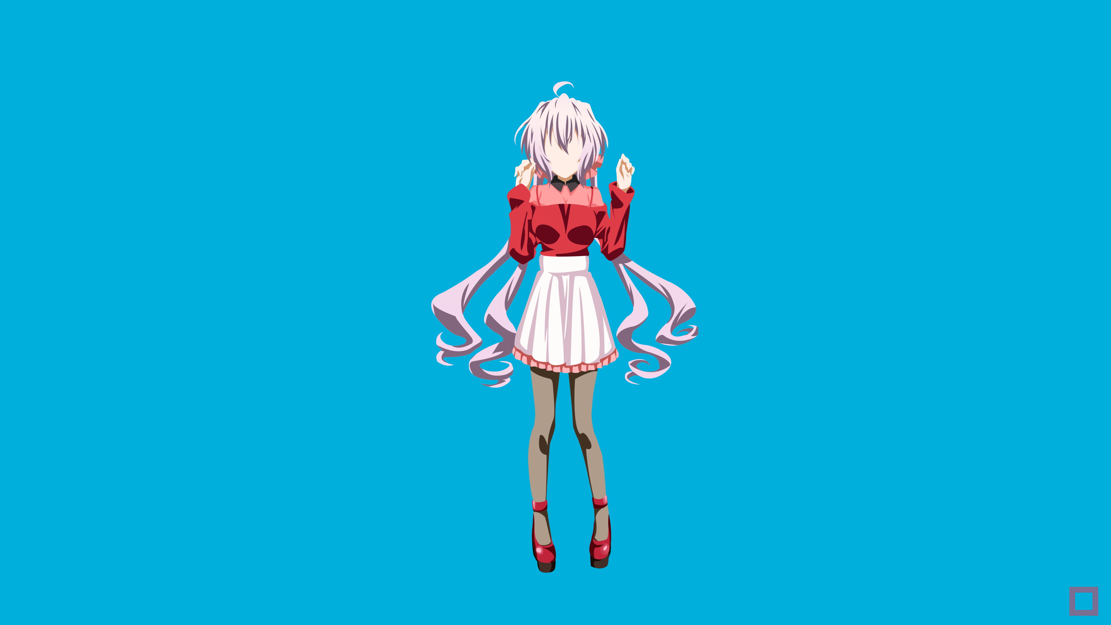 Anime, Chris Yukine, 4K, Senki Zesshou Symphogear, HD Wallpaper