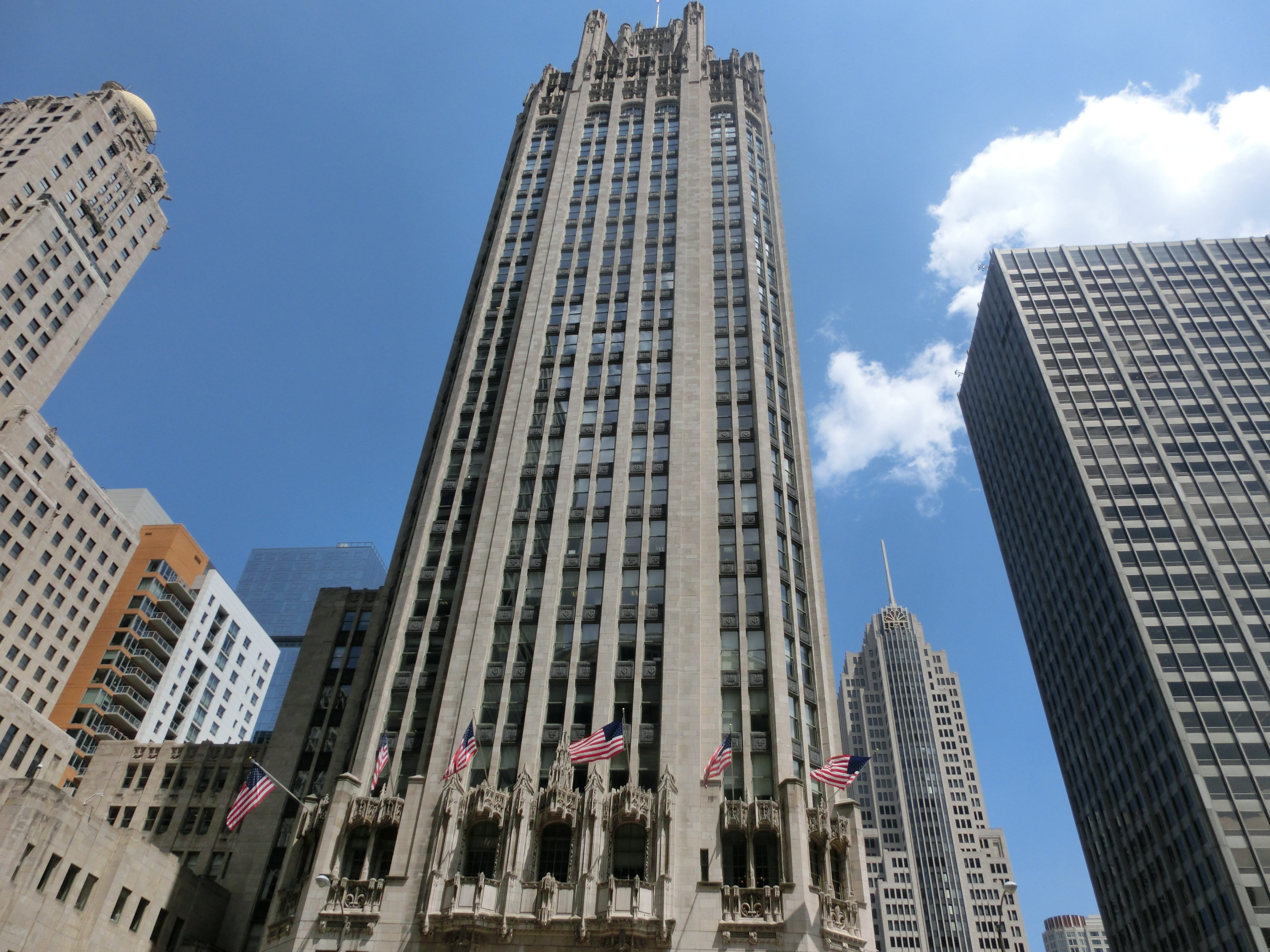 4K, skyscraper, Usa, financial district, no people, facades, travel, travel destinations, nature, usa, illinois, city, tower, architecture, modern, day, HD Wallpaper