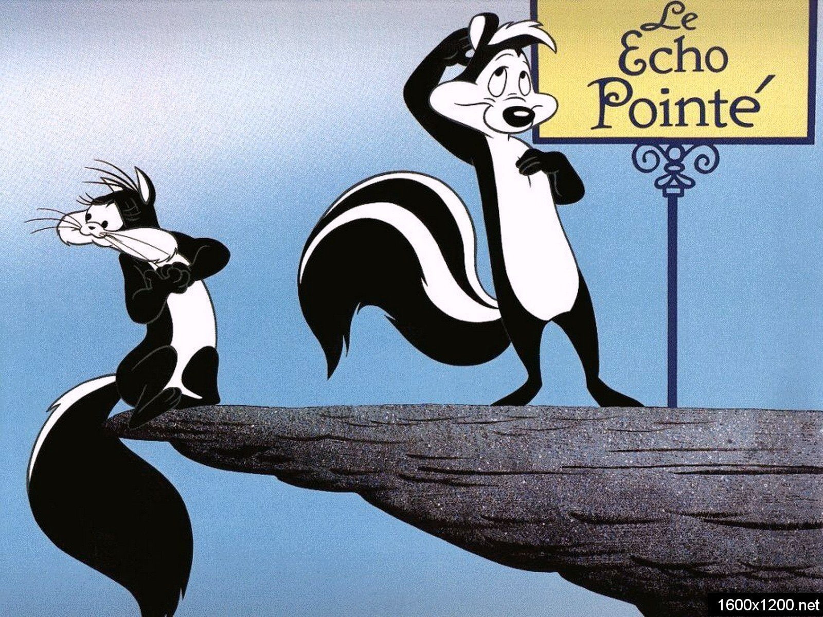 720P, comedy, looney, pew, pepe, animation, romance, tunes, cat, family, 1pepepew, french, skunk, france, HD Wallpaper