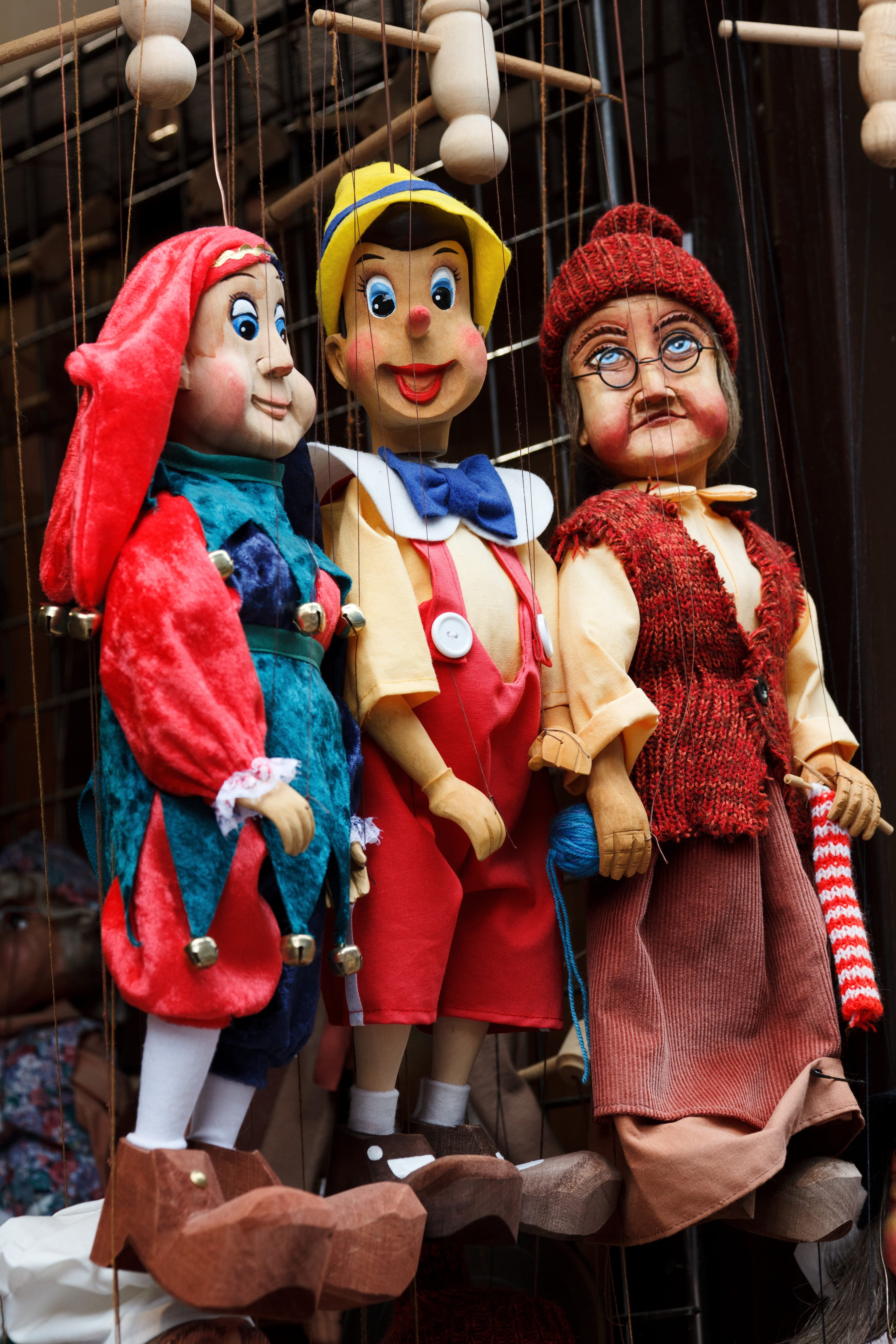 no people, Doll, looking at camera, for sale, wood, variation, adult, women, indoors, Figure, retail, people, portrait, costume, figurine, theatre, art and craft, Phone HD Wallpaper