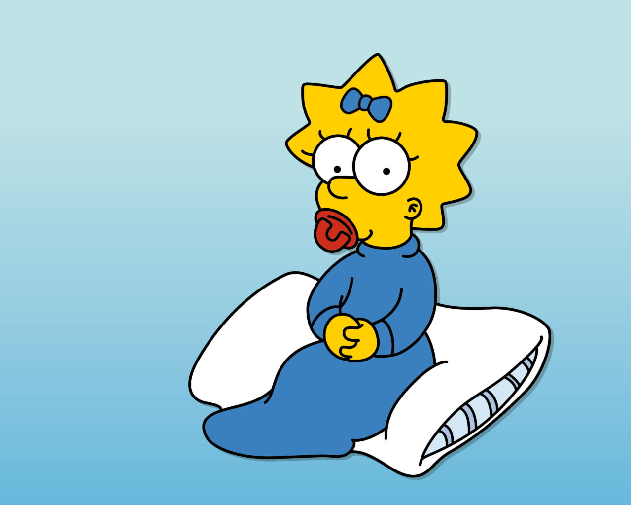 The Simpsons, 720P, Maggie Simpson, HD Wallpaper
