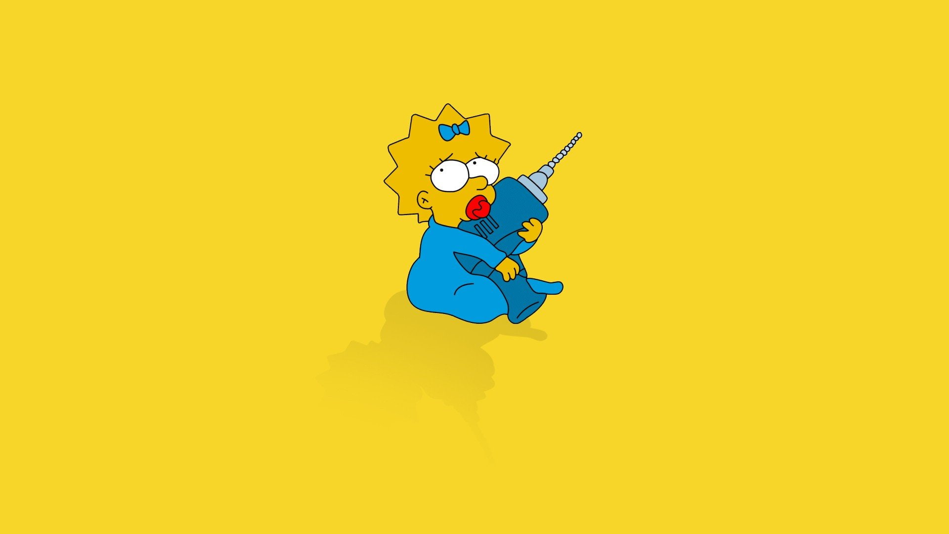 1080P, The Simpsons, Maggie Simpson, HD Wallpaper