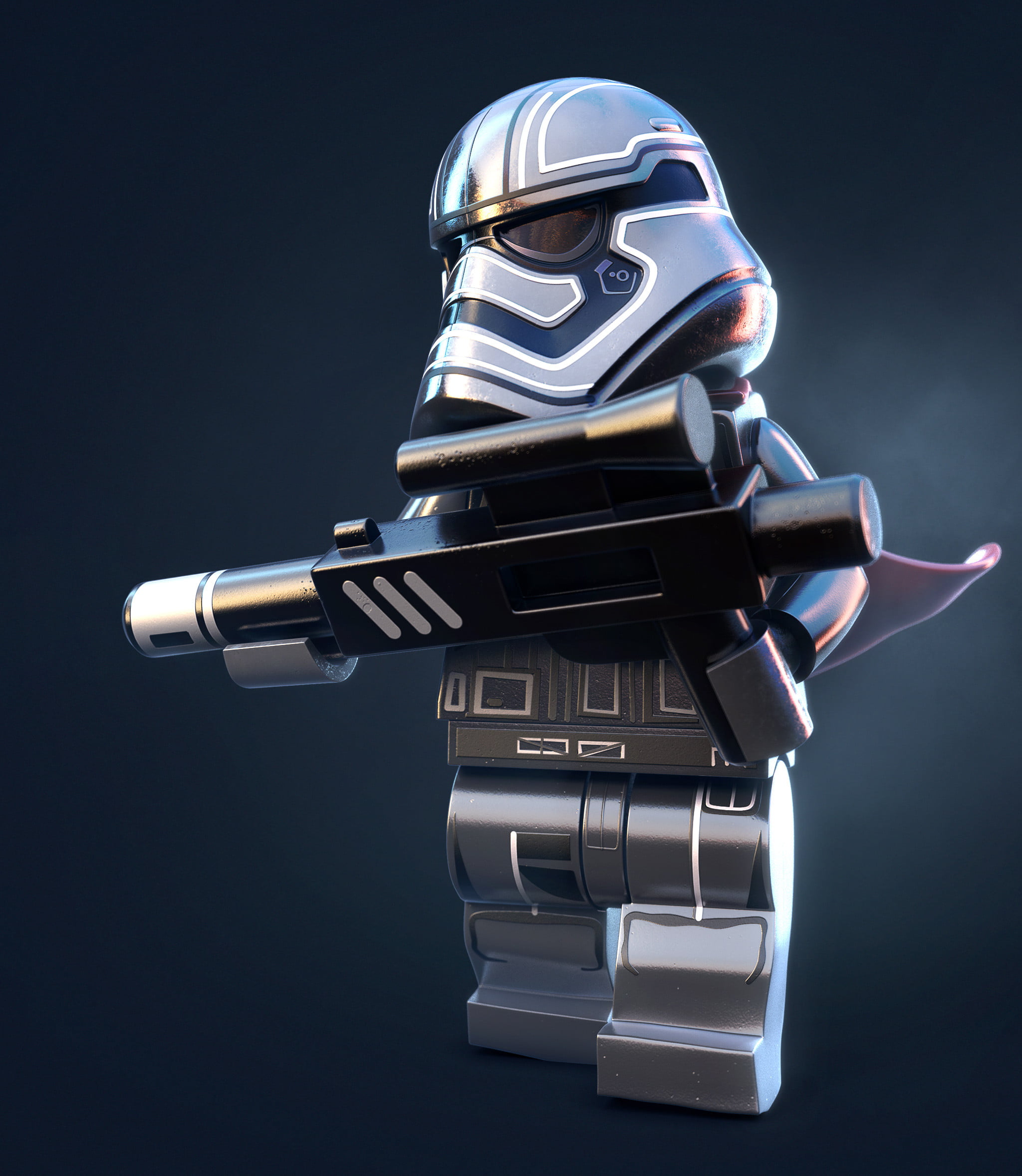 toys, 1080P, LEGO, Star Wars, ArtStation, Phone HD Wallpaper
