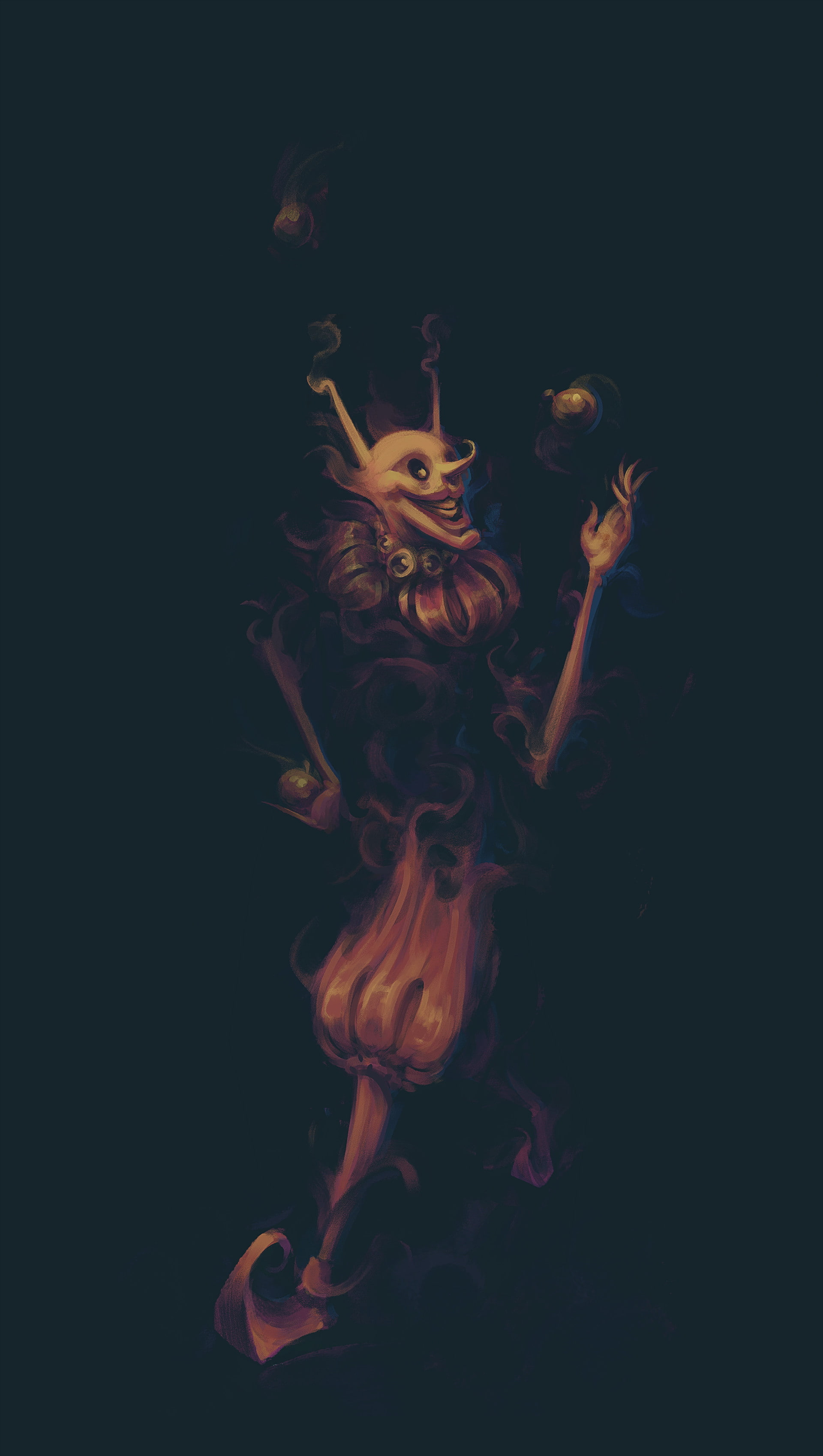 jester, juggler, juggling, art, 2K, Phone HD Wallpaper