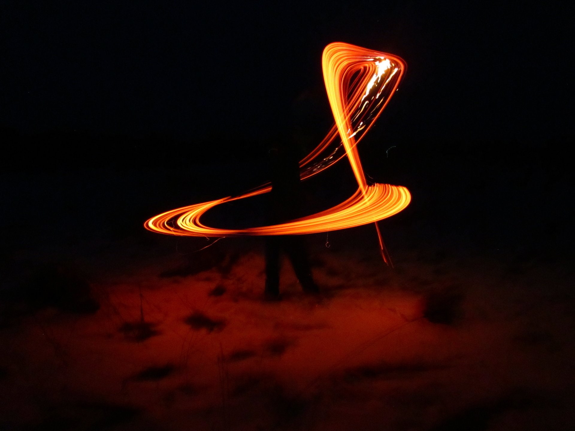 Photography, 1080P, Fire juggling, HD Wallpaper