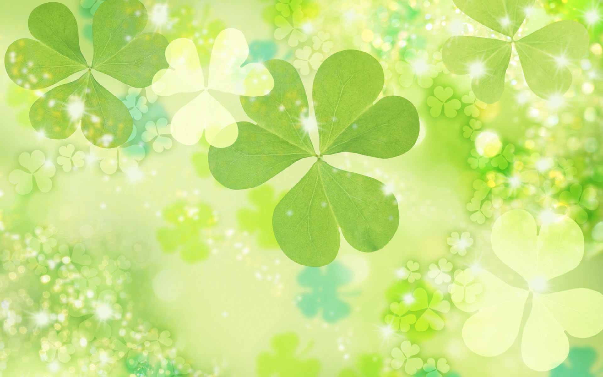 Green, Holiday, St. Patricks Day, 1080P, Clover, HD Wallpaper