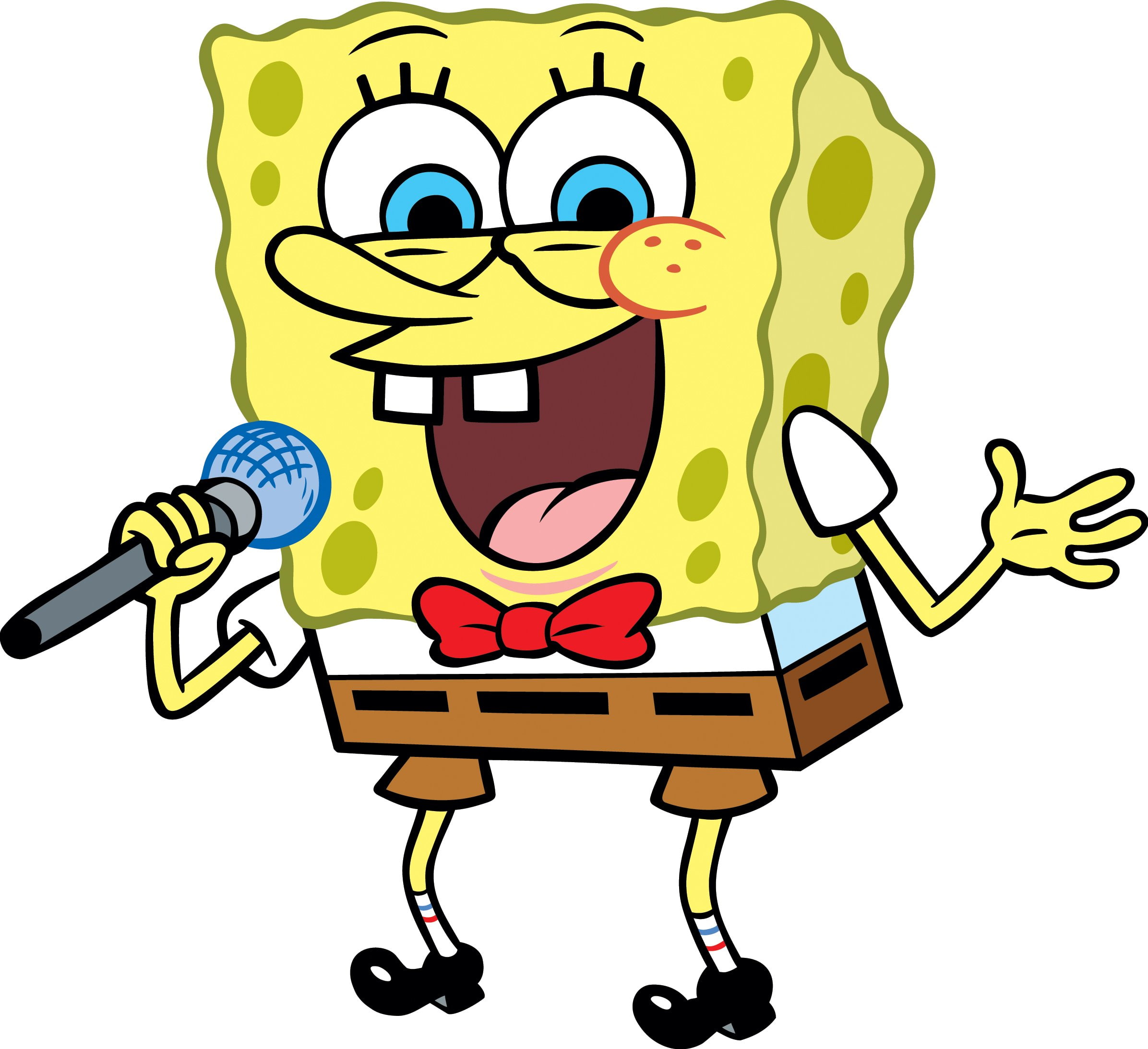 cartoon, sponge, family, water, animation, 1080P, spongebob, out, HD Wallpaper