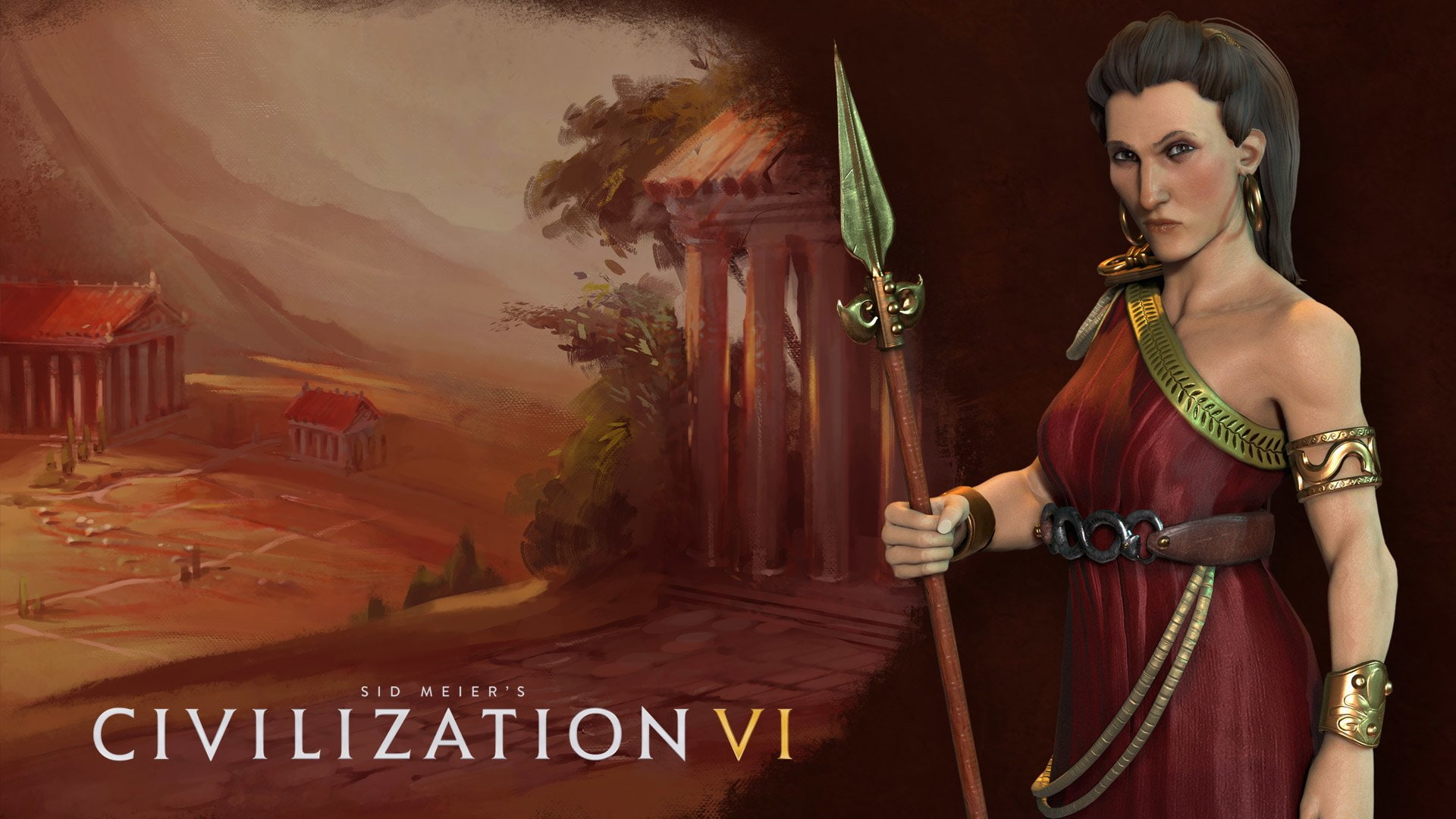 1080P, Gorgo (Queen of Sparta), Civilization VI, Civilization, HD Wallpaper