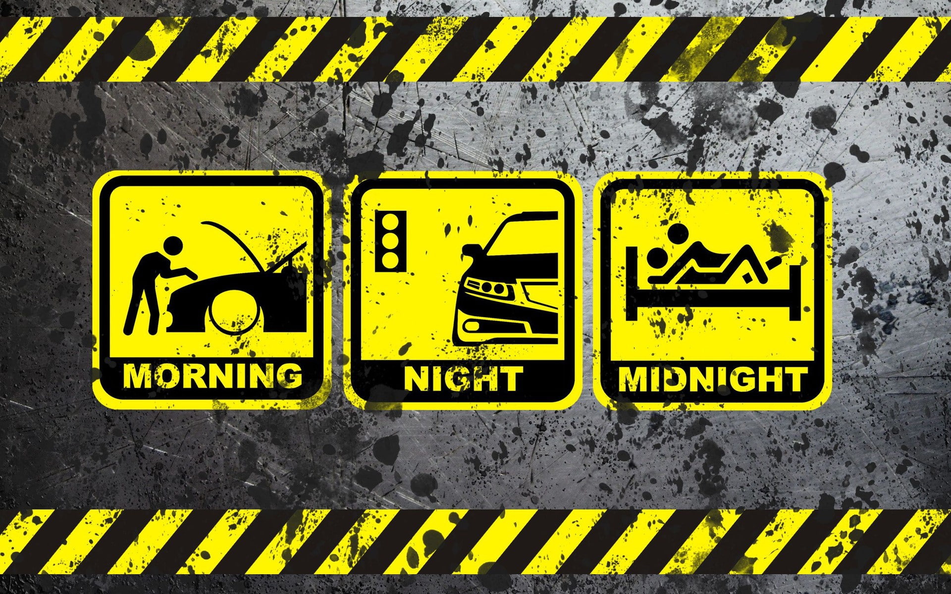 art, life, people, style, x, caution, textures, abstract, 1080P, hd, HD Wallpaper