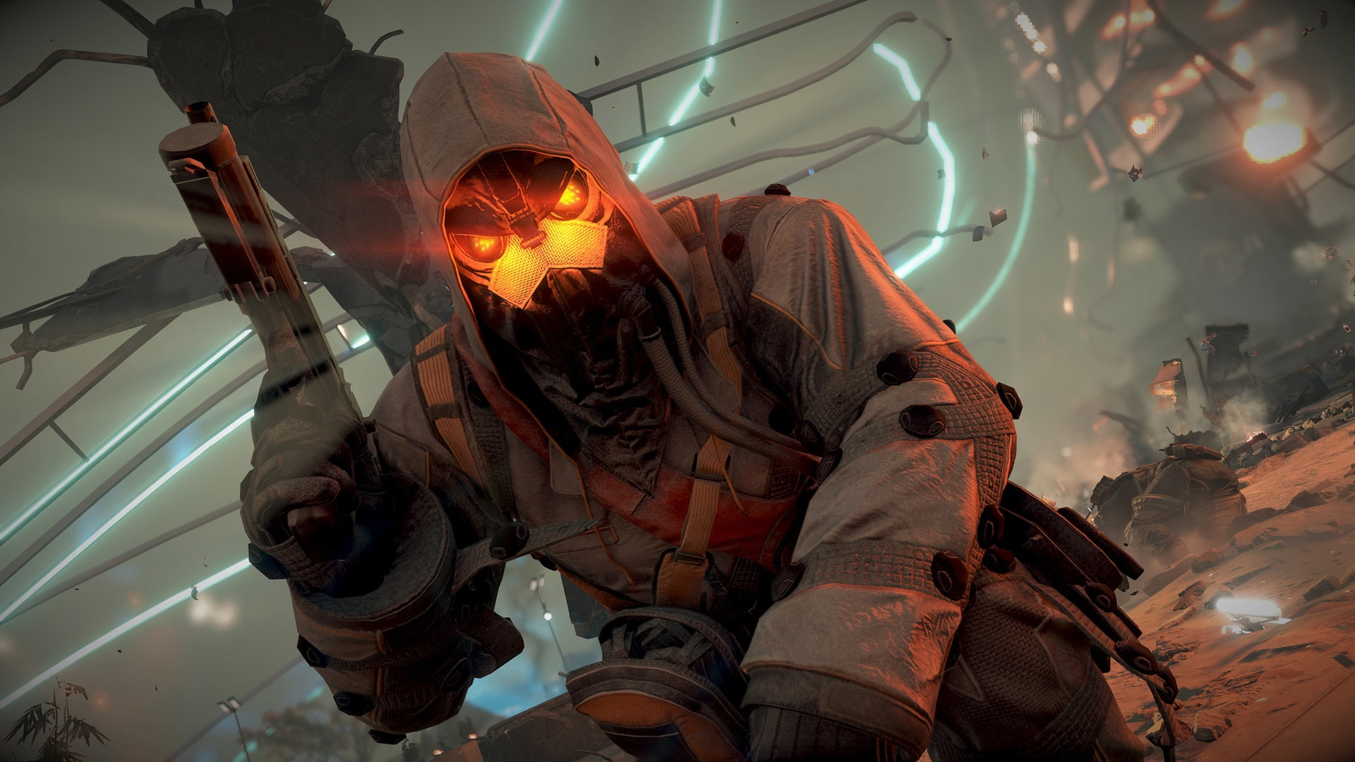 Killzone, Fall, 1080P, Shadow, HD Wallpaper
