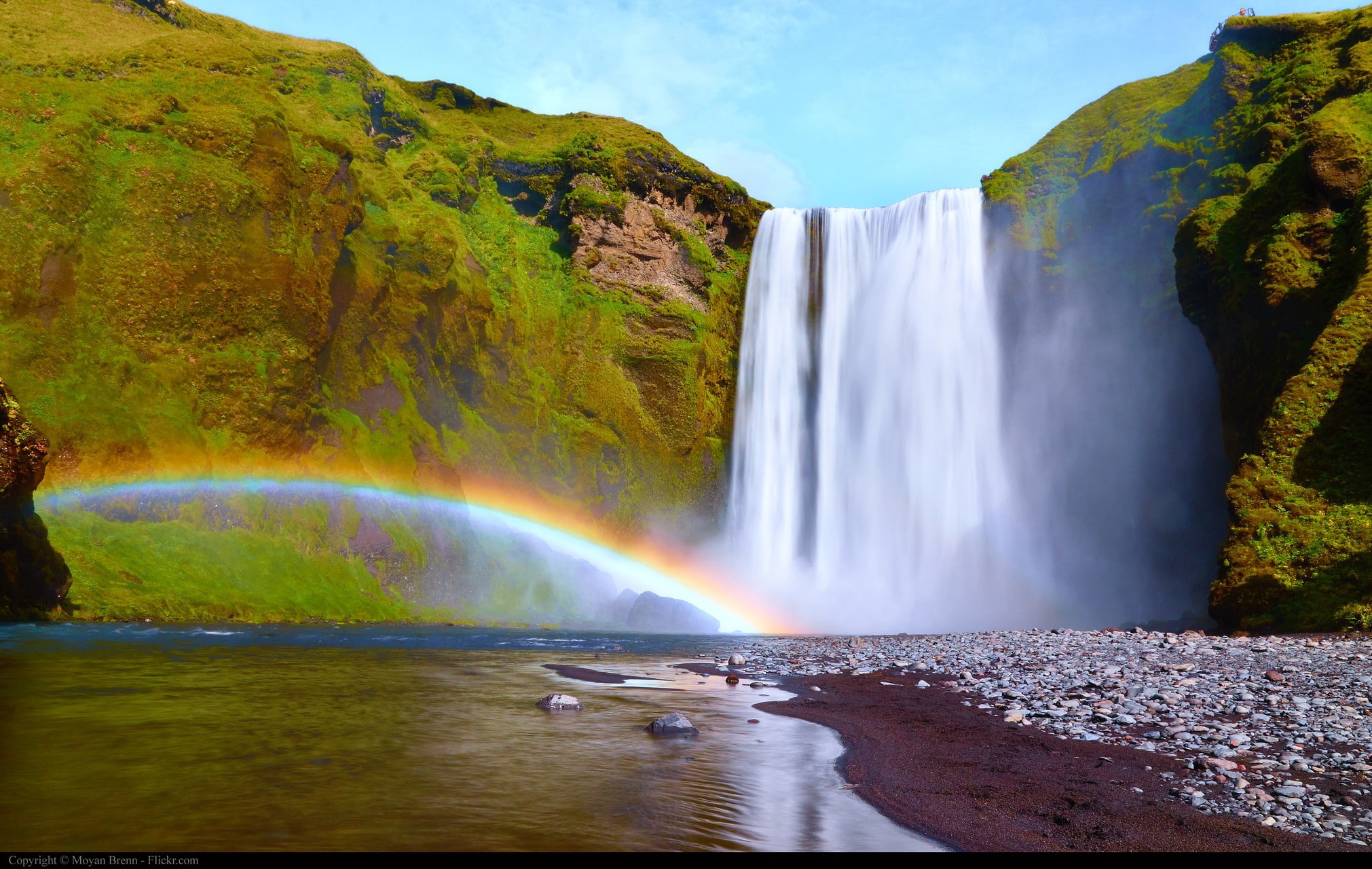 flowing, motion, tree, nature, no people, power in nature, scenics - nature, rainbow, falling water, long exposure, beauty in nature, outdoors, non-urban scene, HD Wallpaper