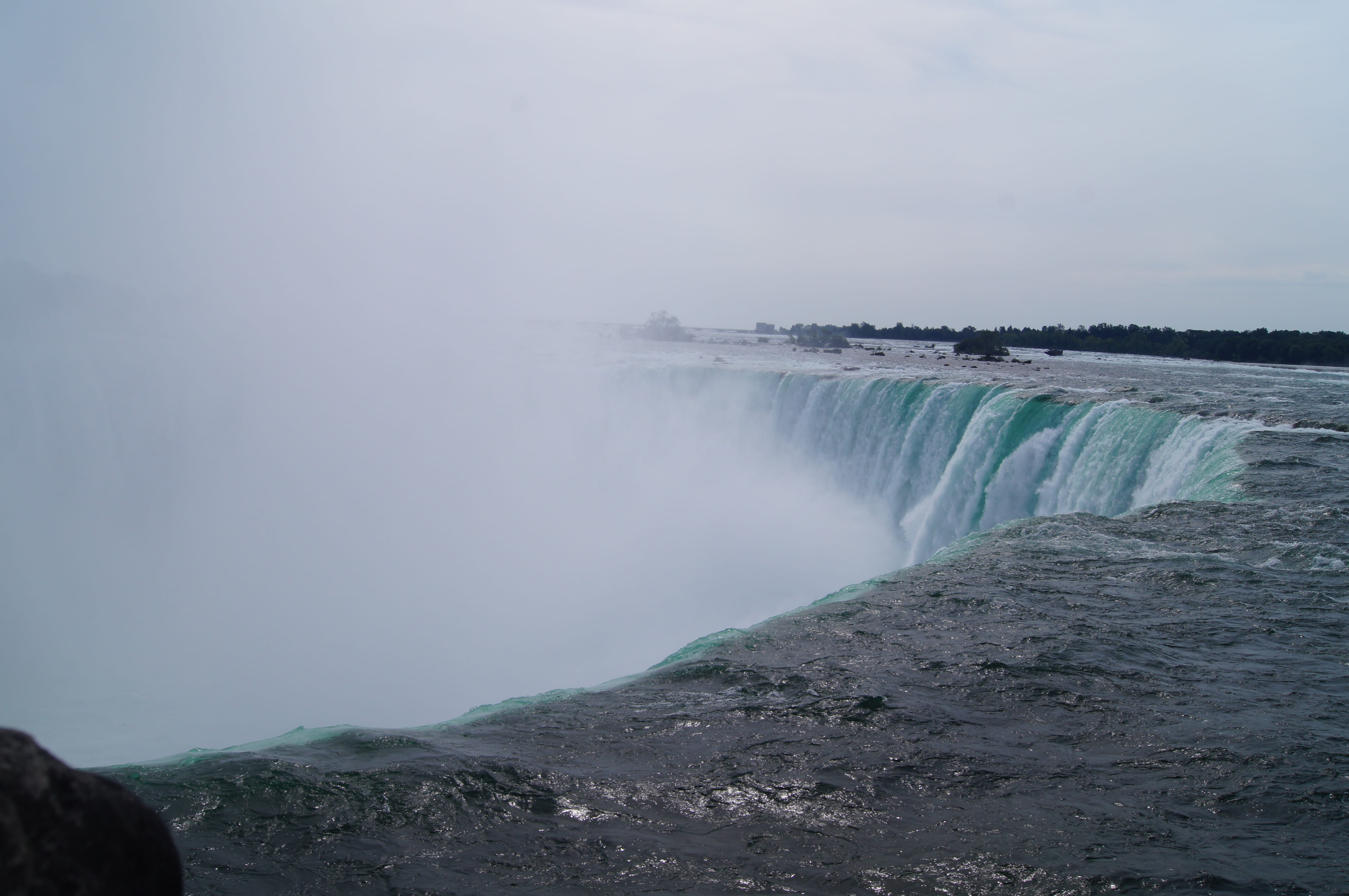 long exposure, niagara falls, winter, wild, flowing, river, landscape, scenics - nature, ontario, Canada, travel destinations, Niagara, flow, rapids, travel, HD Wallpaper