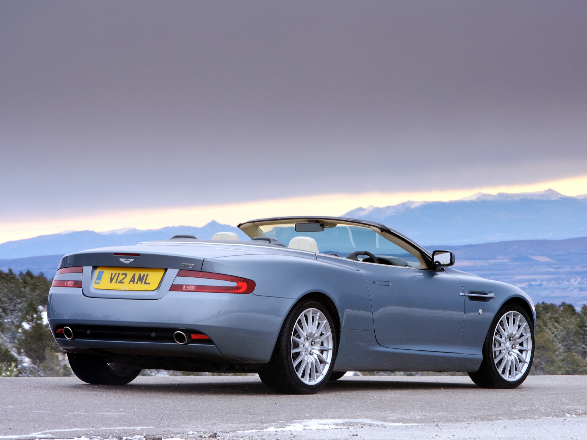 wheel, no People, new, sky, aston martin, mode of transportation, nature, day, speed, mountains, bMW, breaking, elegance, outdoors, sports Car, looking At View, HD Wallpaper