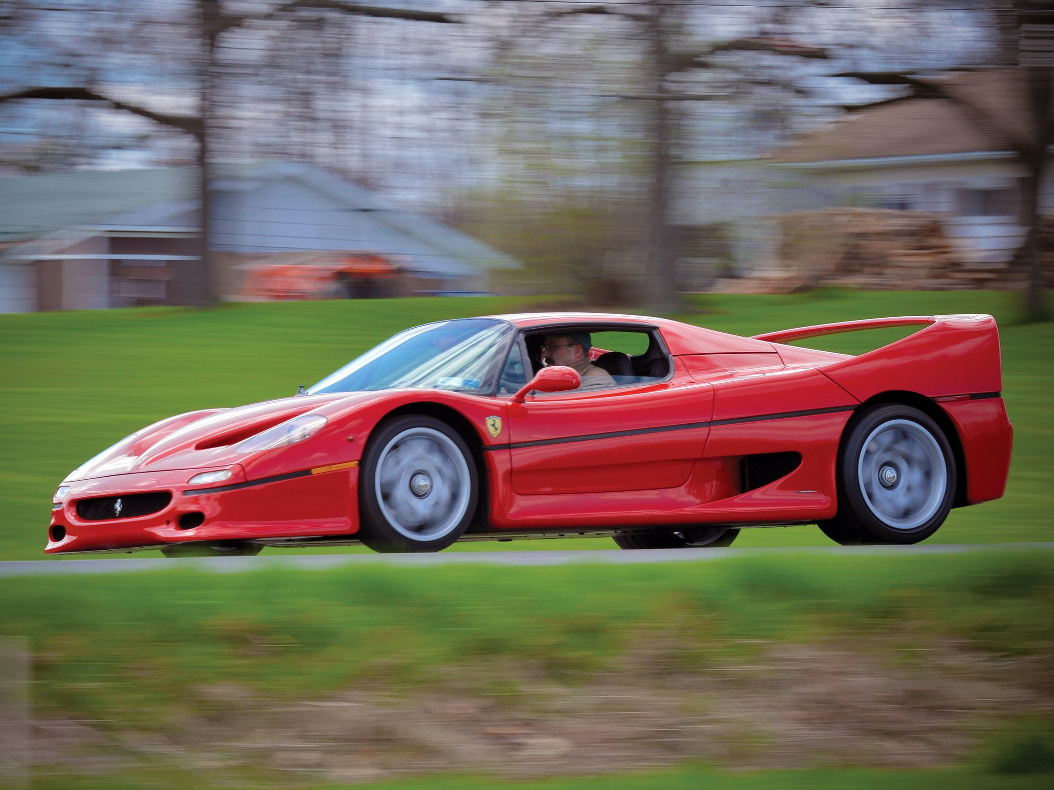 supercar, 1995, 1080P, f50, ferrari, preserial, HD Wallpaper