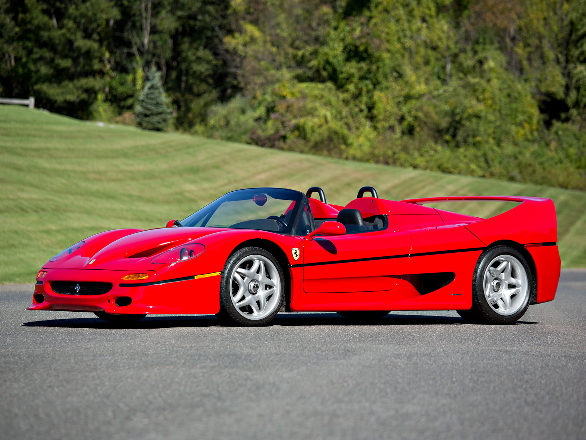 supercar, supercars, 1080P, ferrari, f50, 1995, HD Wallpaper
