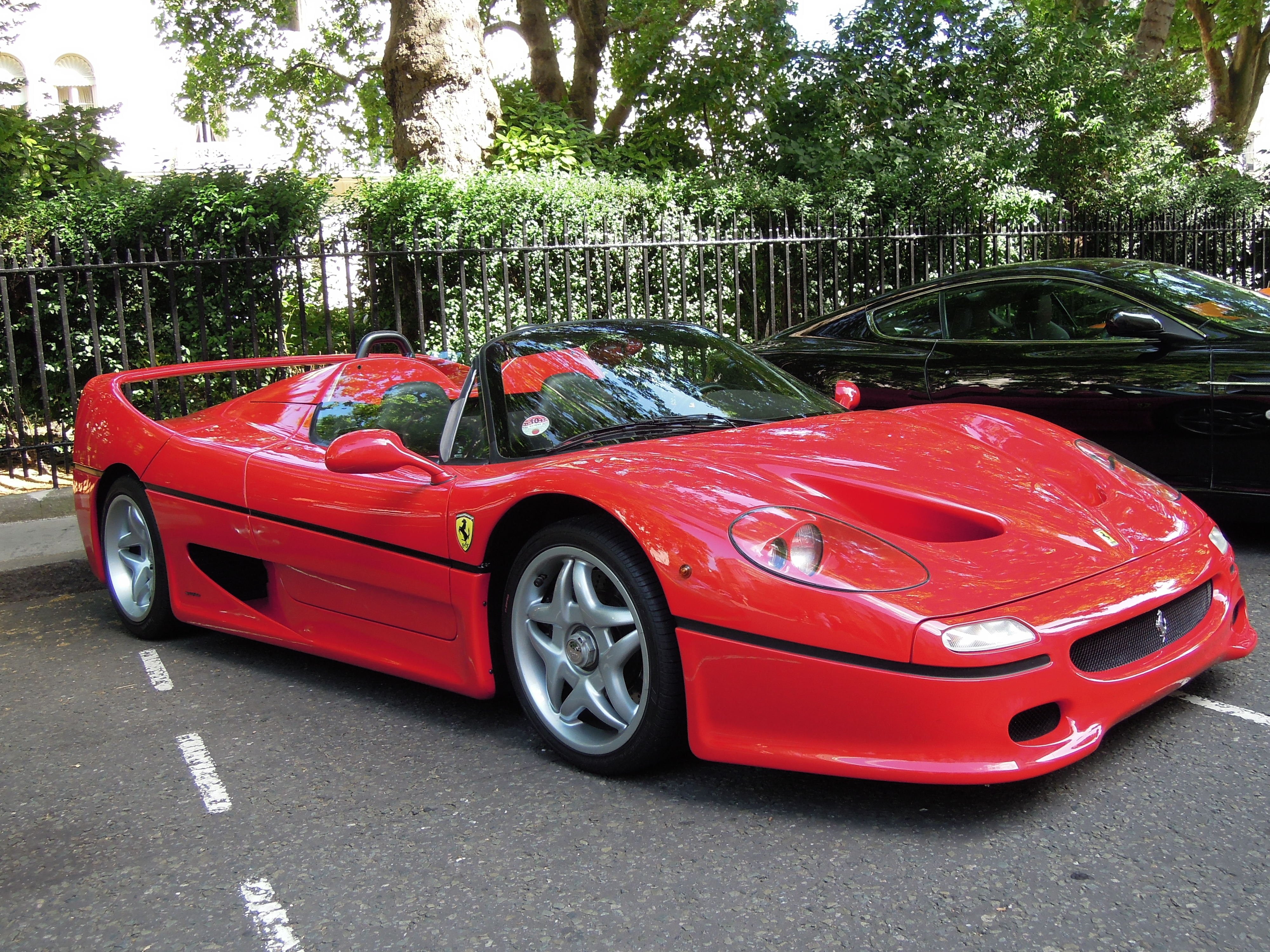 4K, 1996-1997, f50, supercars, italia, cars, ferrari, HD Wallpaper