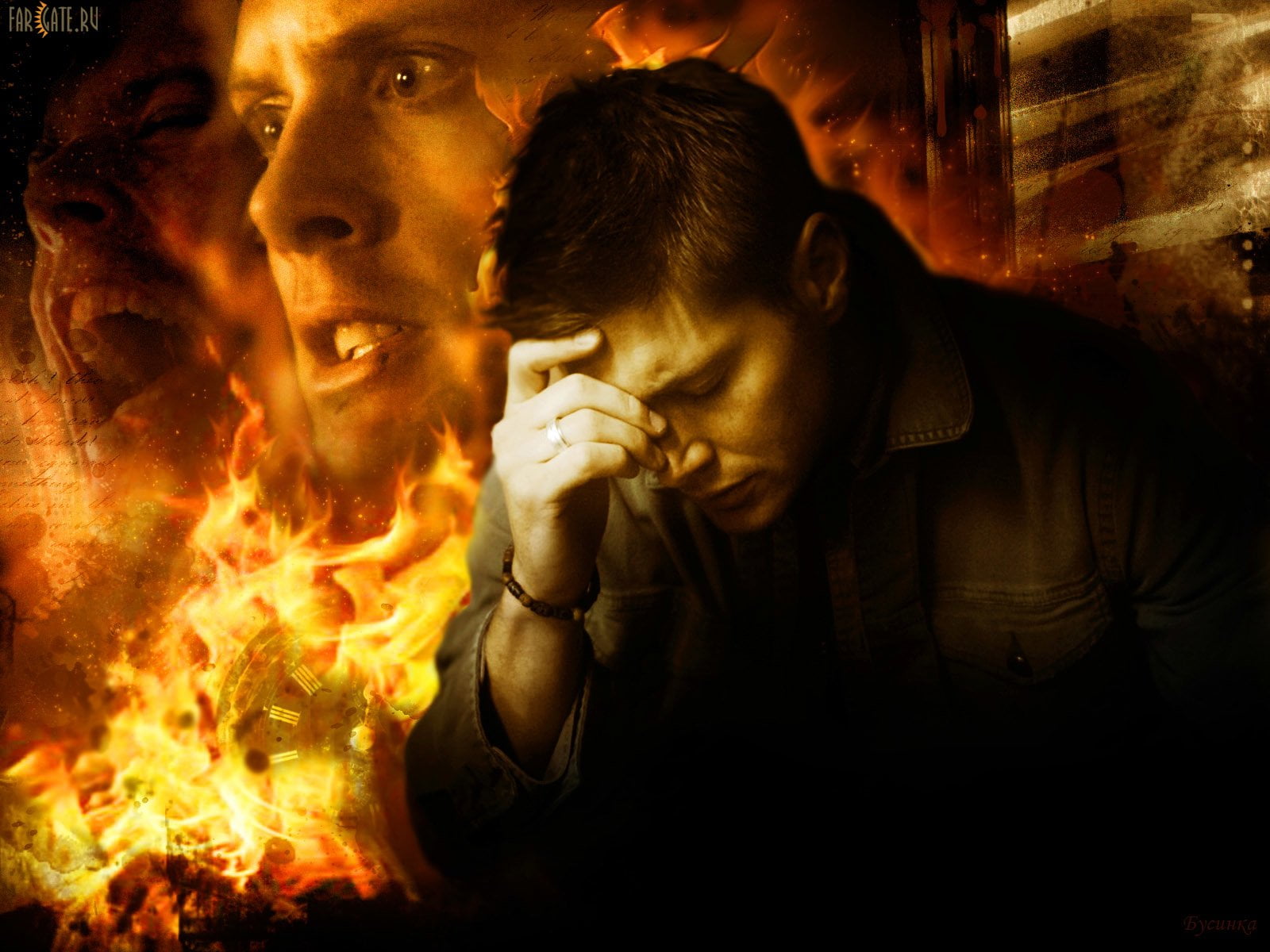 group of people, people, young men, Supernatural, young adult, fire - natural phenomenon, warning sign, TV Show, real people, communication, flame, adult, HD Wallpaper