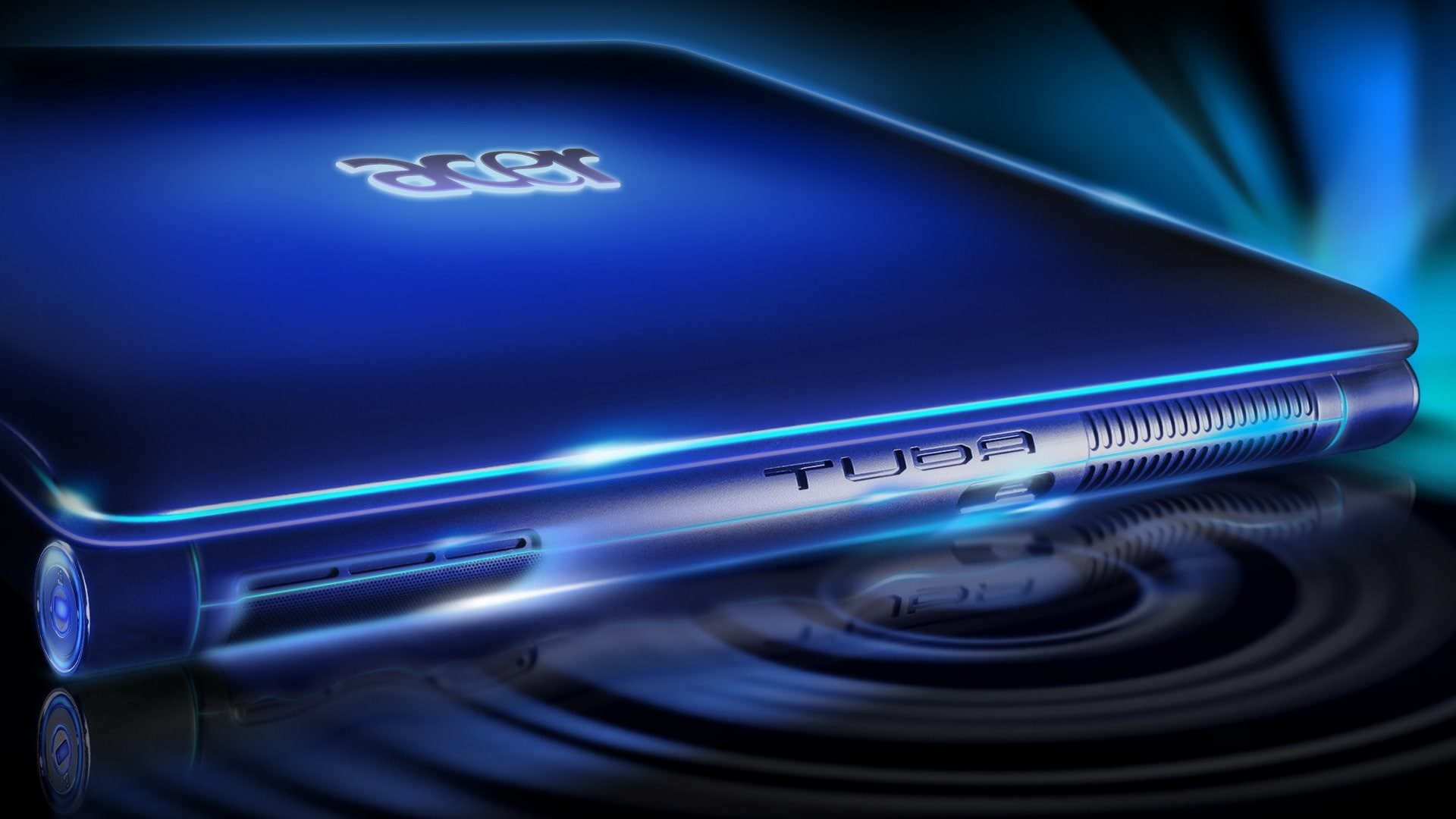 shiny, technology, glowing, communication, studio shot, close-up, night, computer, indoors, lighting equipment, no people, 1080P, acer, wireless technology, HD Wallpaper