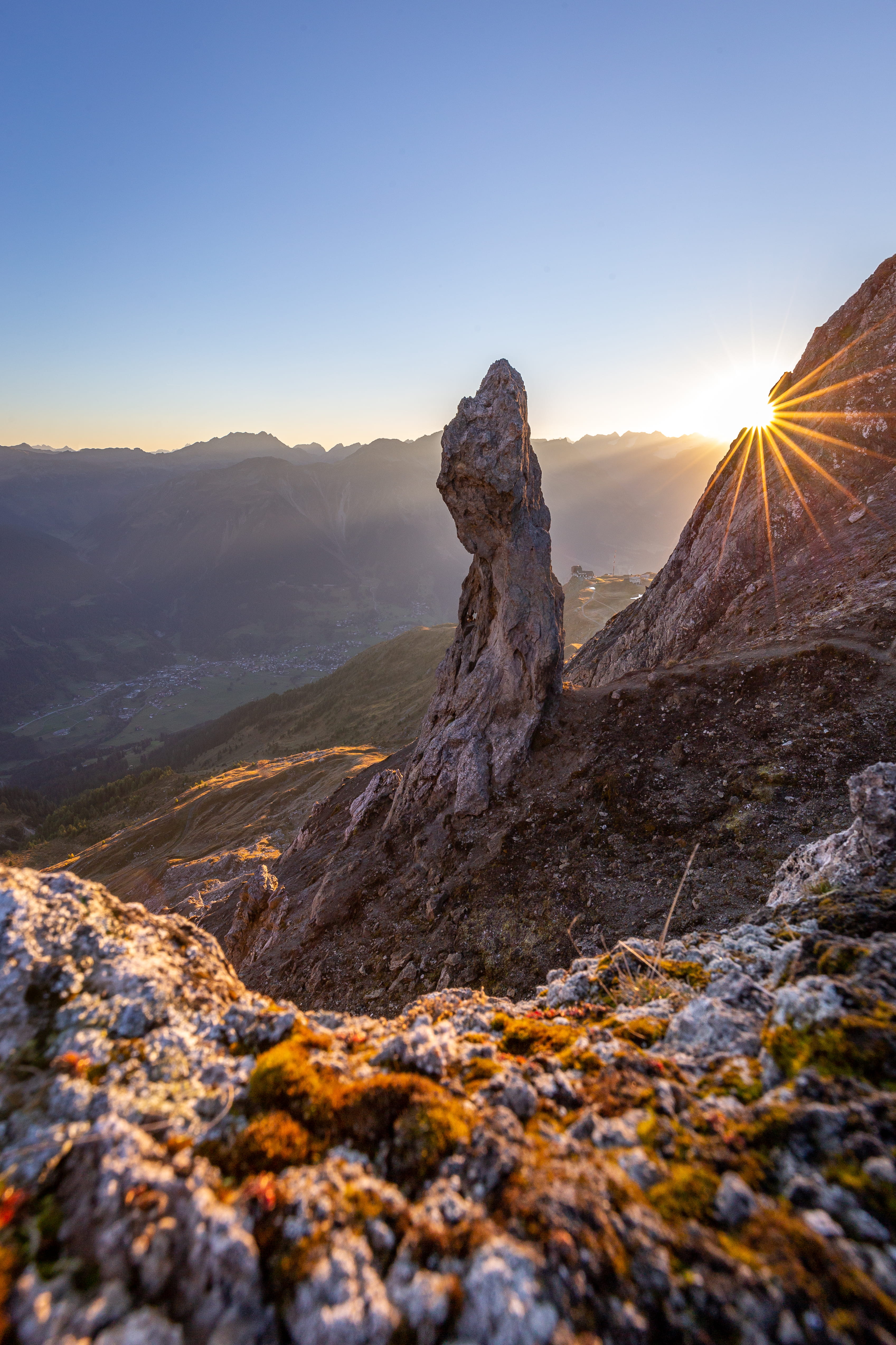 sunset, nature, scenics - nature, landscape, sunlight, sunrise, rock - object, tumblr backgrounds, tranquility, davos, remote, computer backgrounds, switzerland, Phone HD Wallpaper