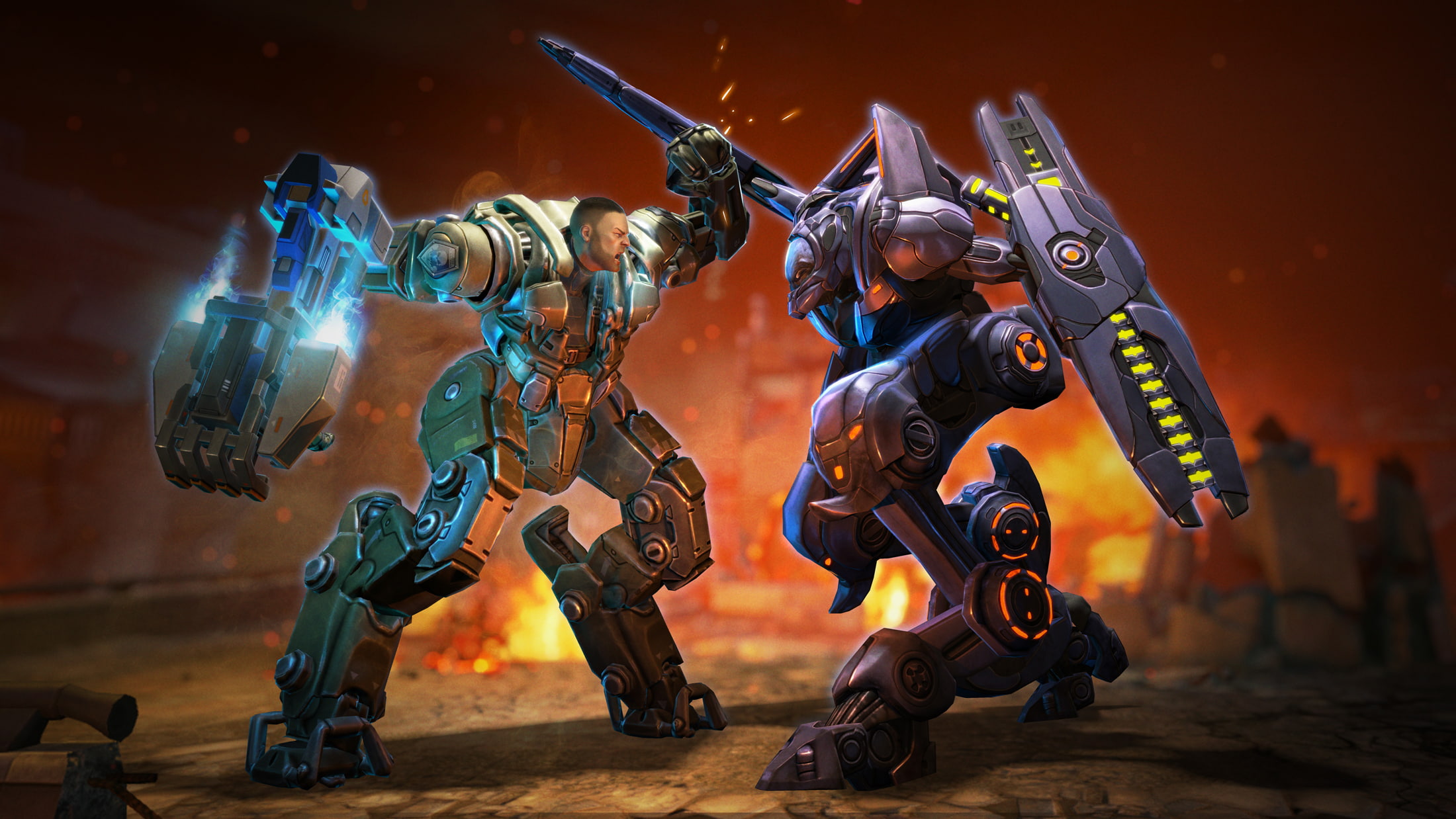 enemy, battle, warrior, mecha, unknown, sci fi, xcom, 1080P, HD Wallpaper