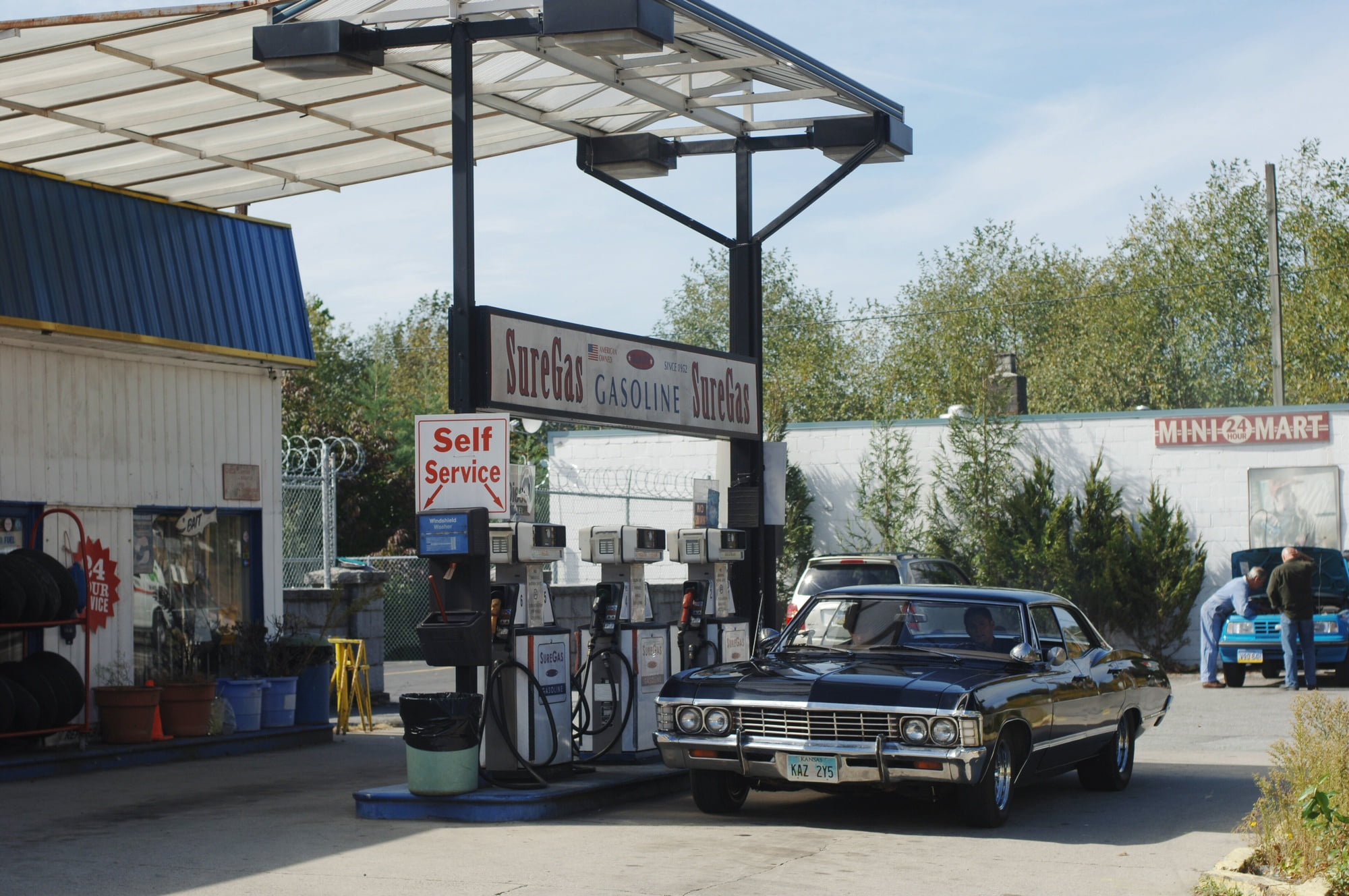 Dean, Sam, 1080P, impala, the series, Supernatural, HD Wallpaper