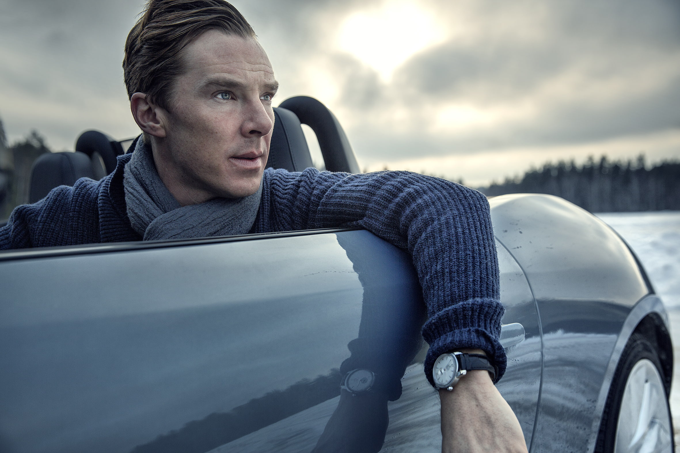 scarf, machine, watch, 1080P, Benedict Cumberbatch, actor, HD Wallpaper