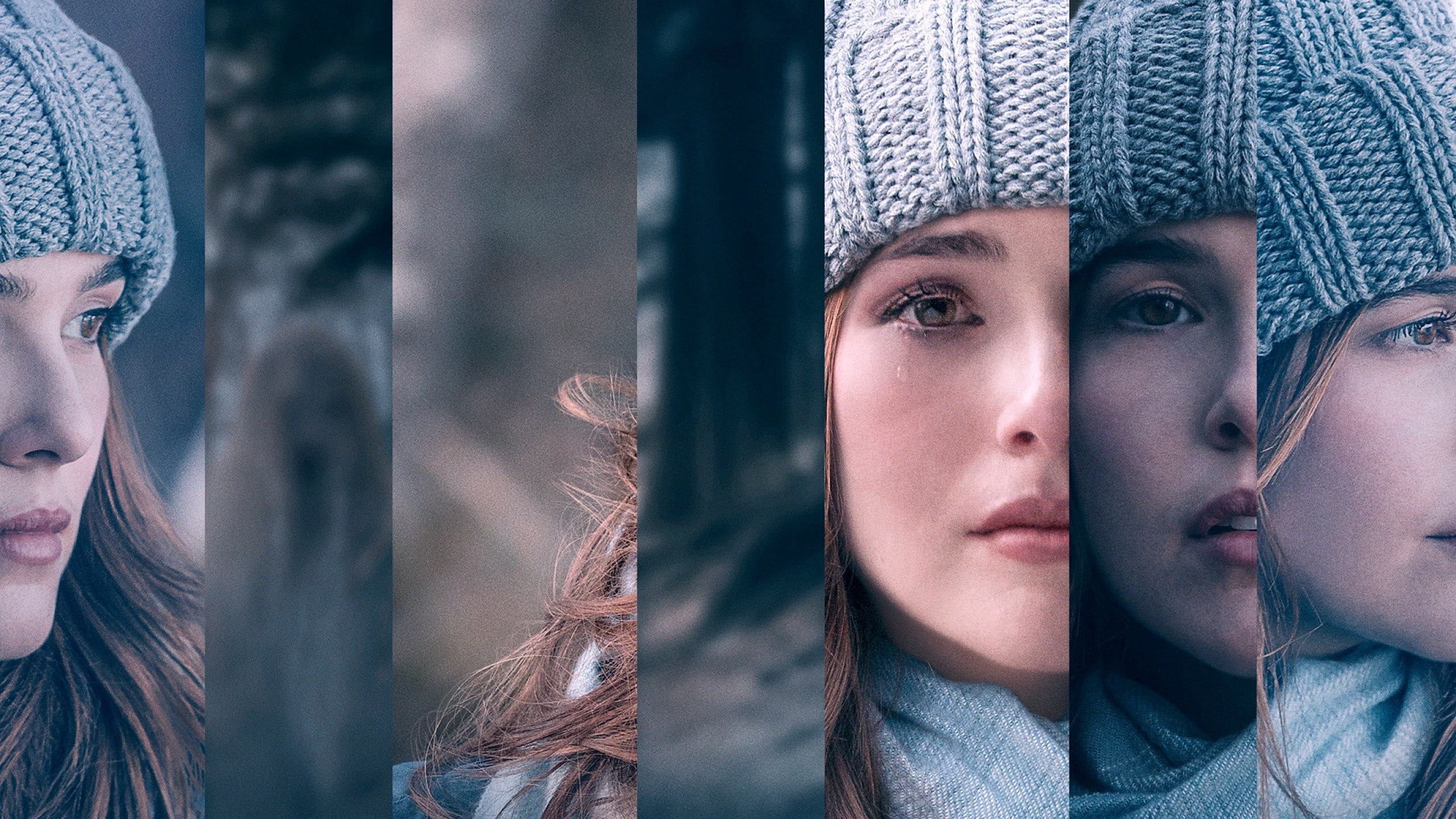 wears, knit, hat, 2K, Zoey Deutch, gray, best movies, woman, Before I Fall, HD Wallpaper