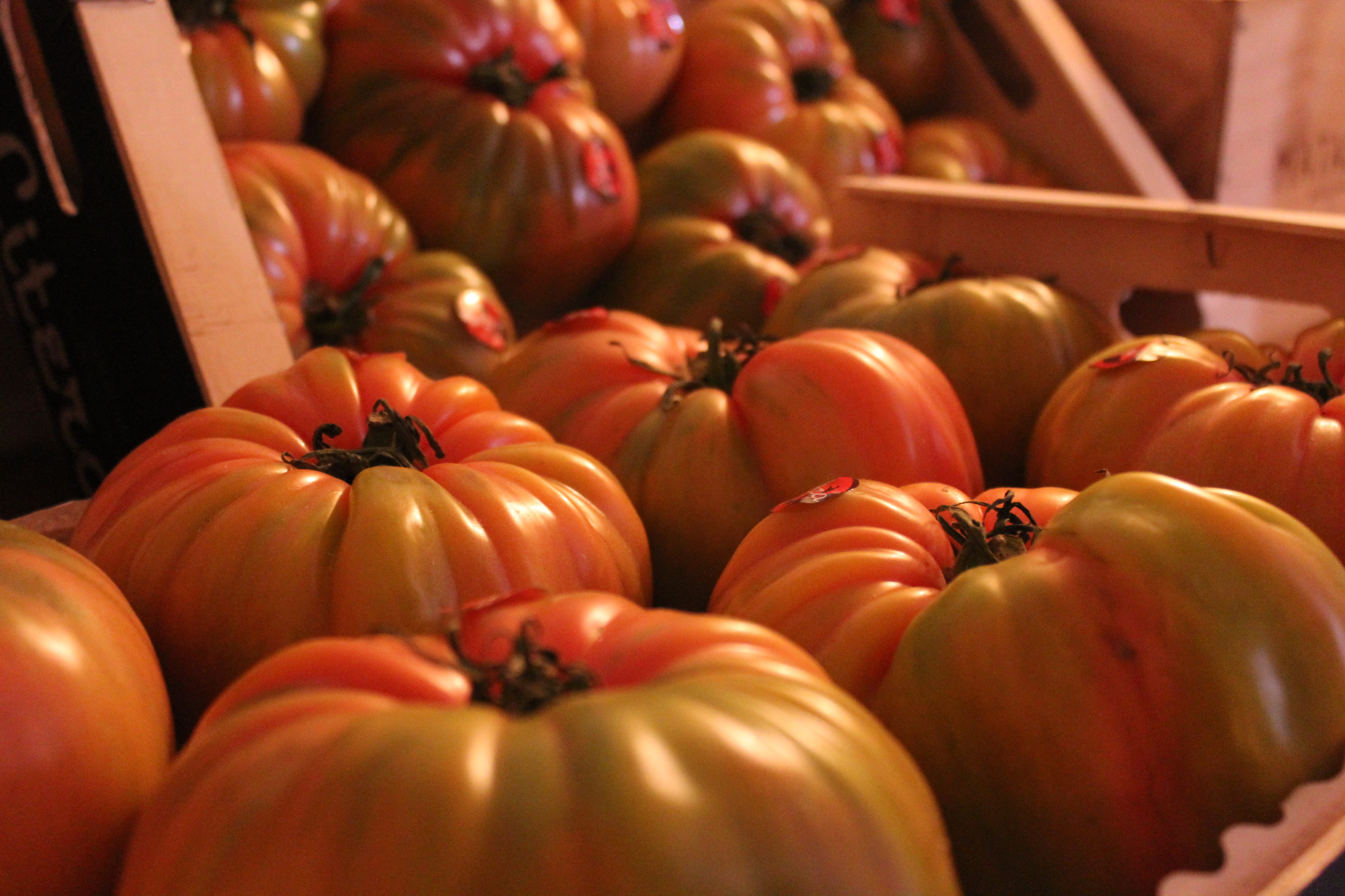 vegetable, spain, large group of objects, wellbeing, ripe, market, vegetales, close-up, retail display, choice, no people, red, food and drink, pumpkin, HD Wallpaper