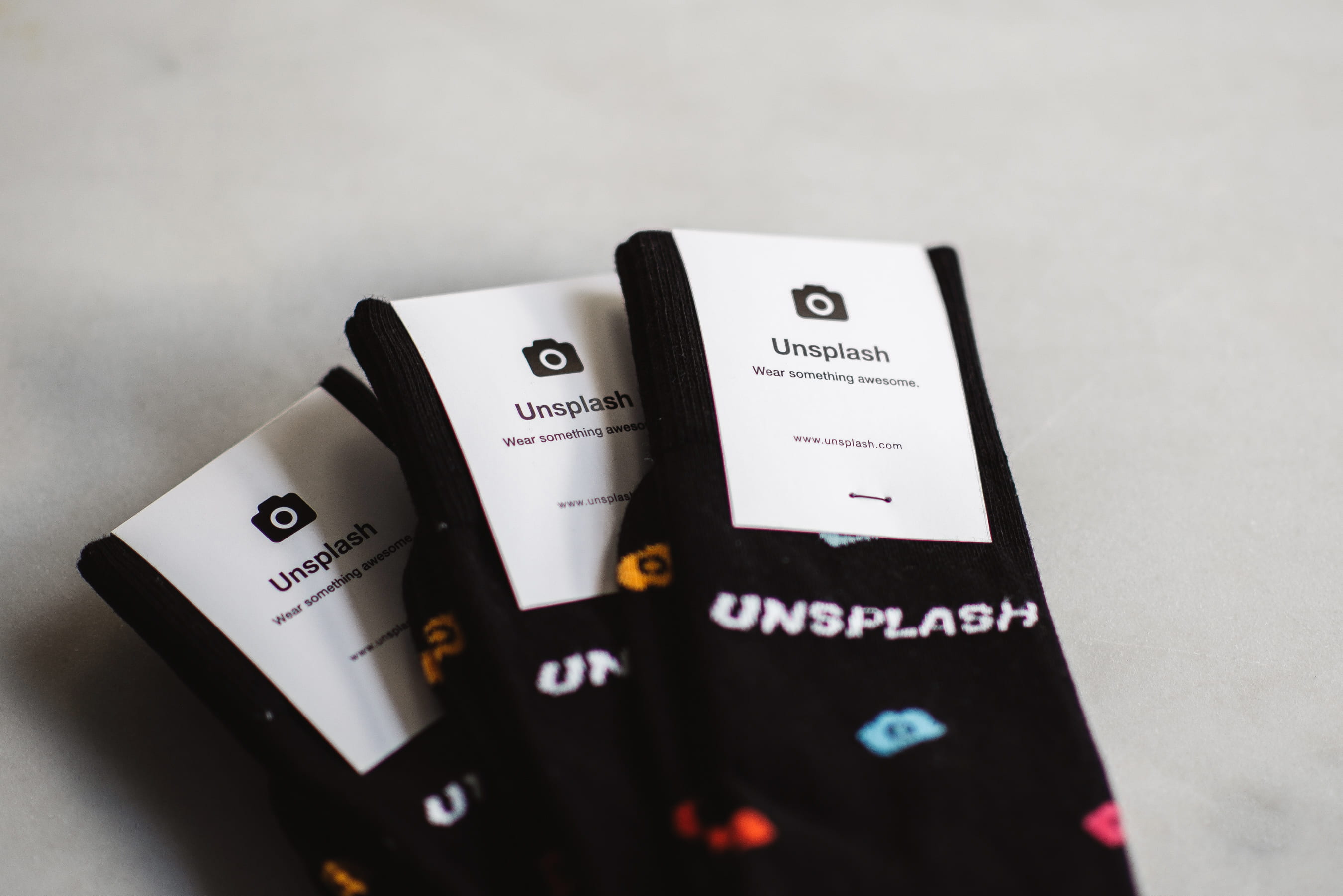 packs, three objects, opportunity, pairs, text, still life, table, tag, unflash, socks, anticipation, unsplash, three, paper, wear something awesome, high angle view, HD Wallpaper