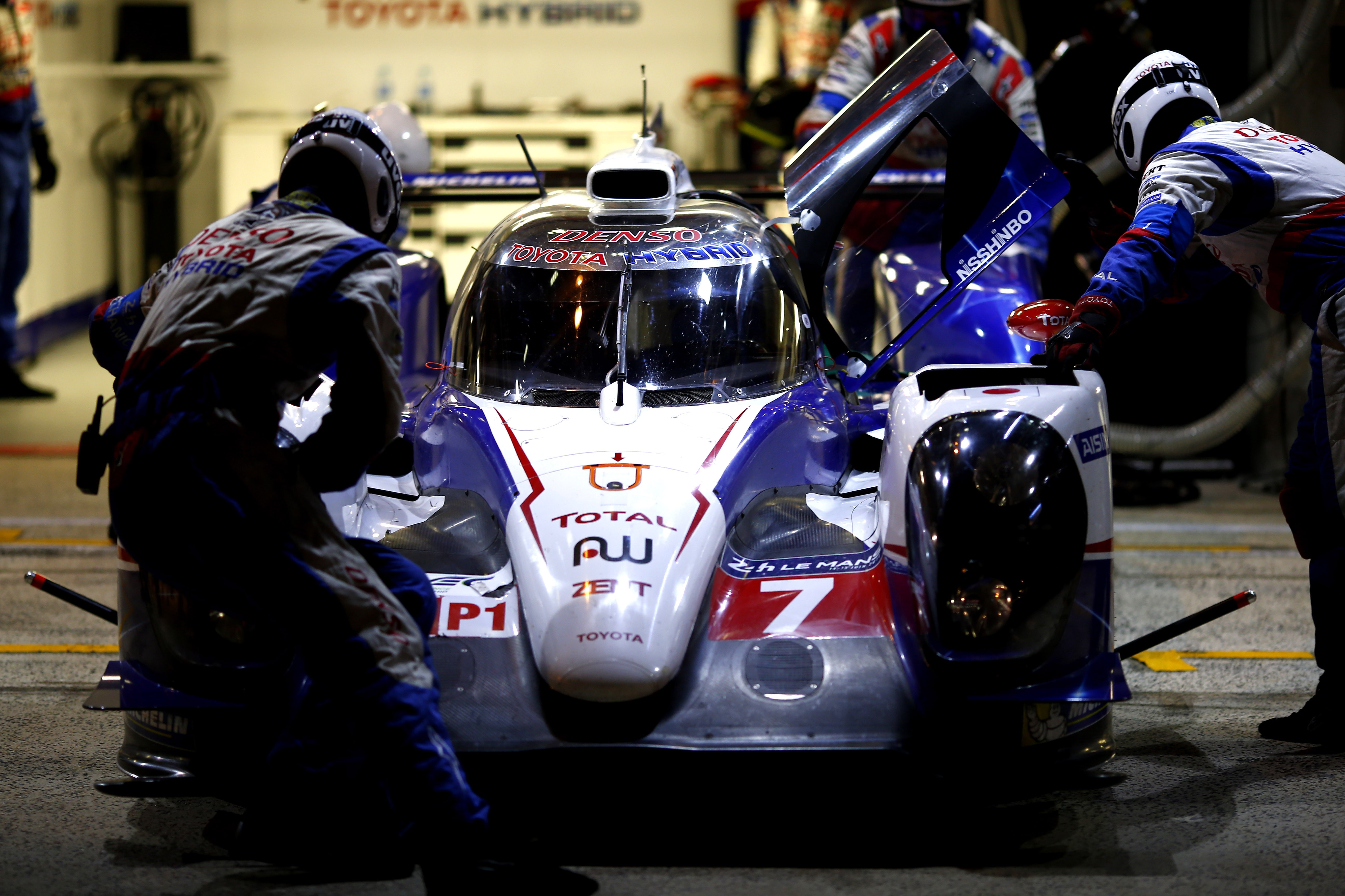 Toyota TS040, land vehicle, security, street, focus on foreground, people, protection, mode of transportation, 5K, day, stationary, safety, incidental people, HD Wallpaper