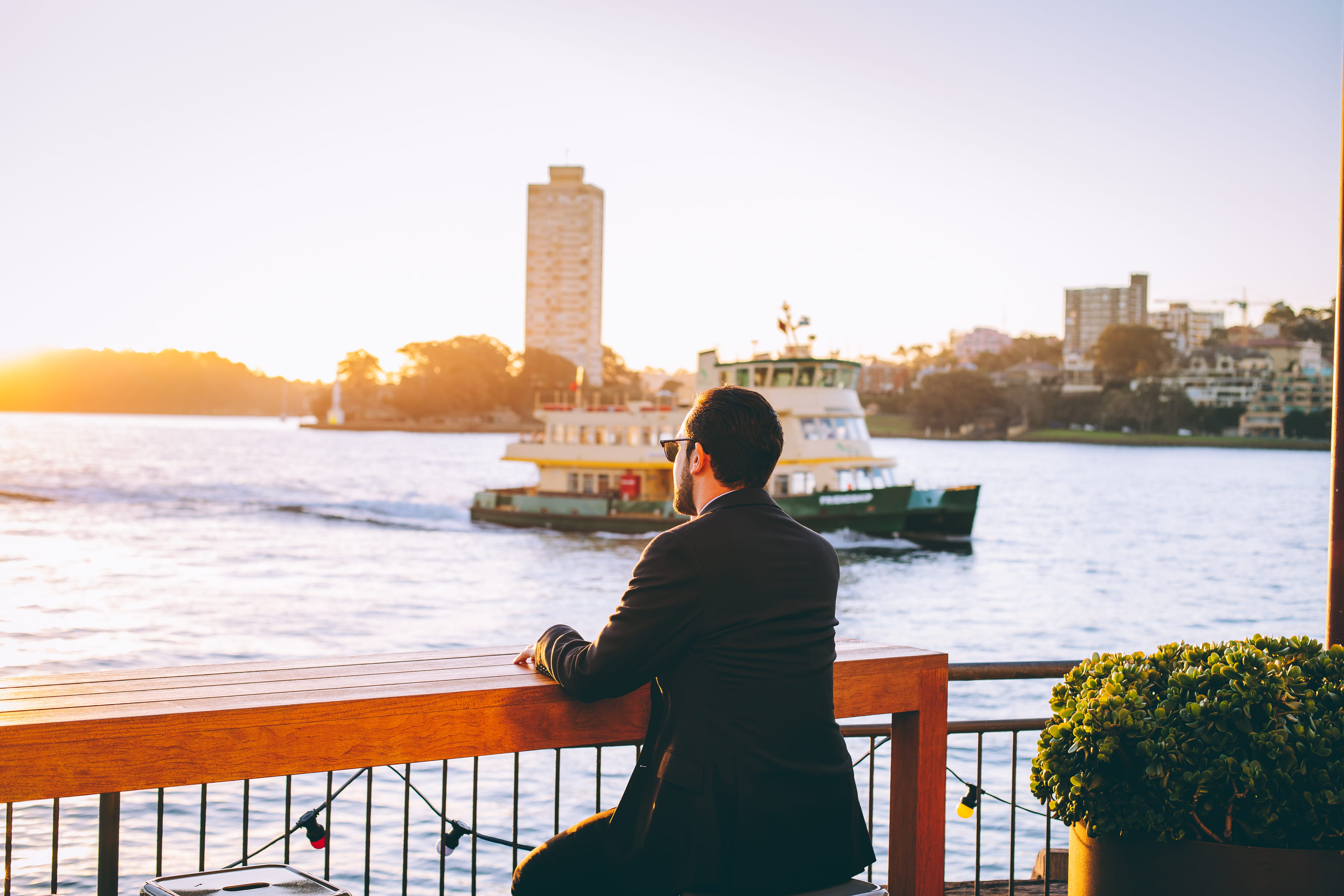 human, australia, water, walsh bay sydney harbour, skyscraper, people, outdoors, cityscape, male, building exterior, leisure activity, watercraft, vessel, HD Wallpaper
