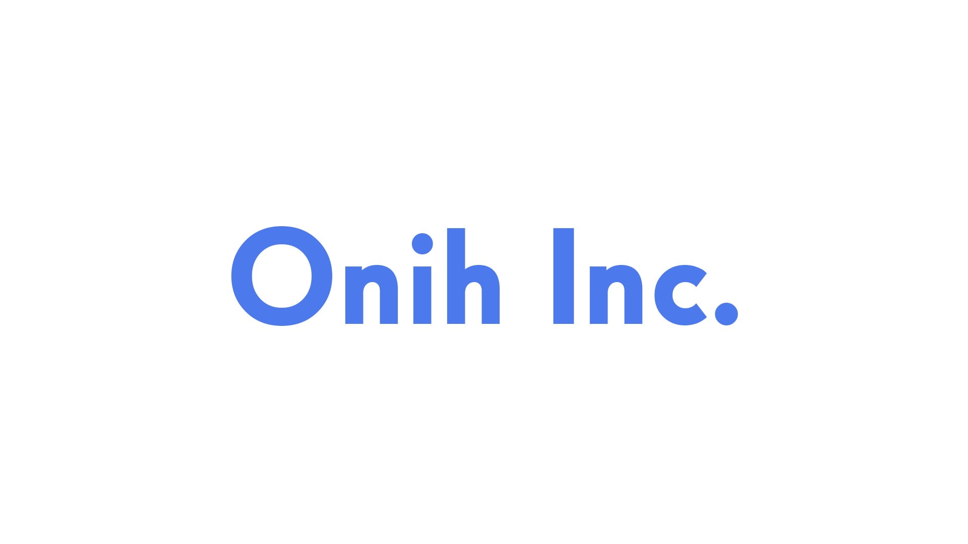 1080P, no people, Onih Inc, copy space, blue, technology, message, single word, text, indoors, capital letter, western script, guidance, white color, cut out, HD Wallpaper