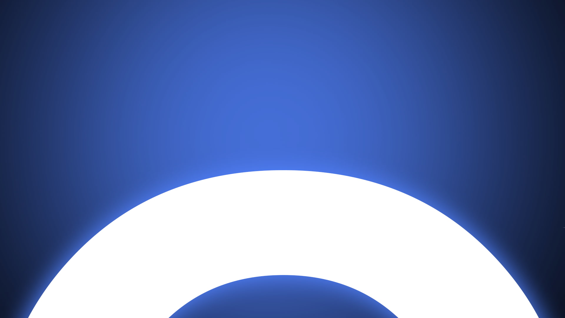 electric lamp, blue, lighting equipment, copy space, white, close-up, no people, Onih Inc, minimalism, arch, built structure, sky, technology, shape, illuminated, HD Wallpaper