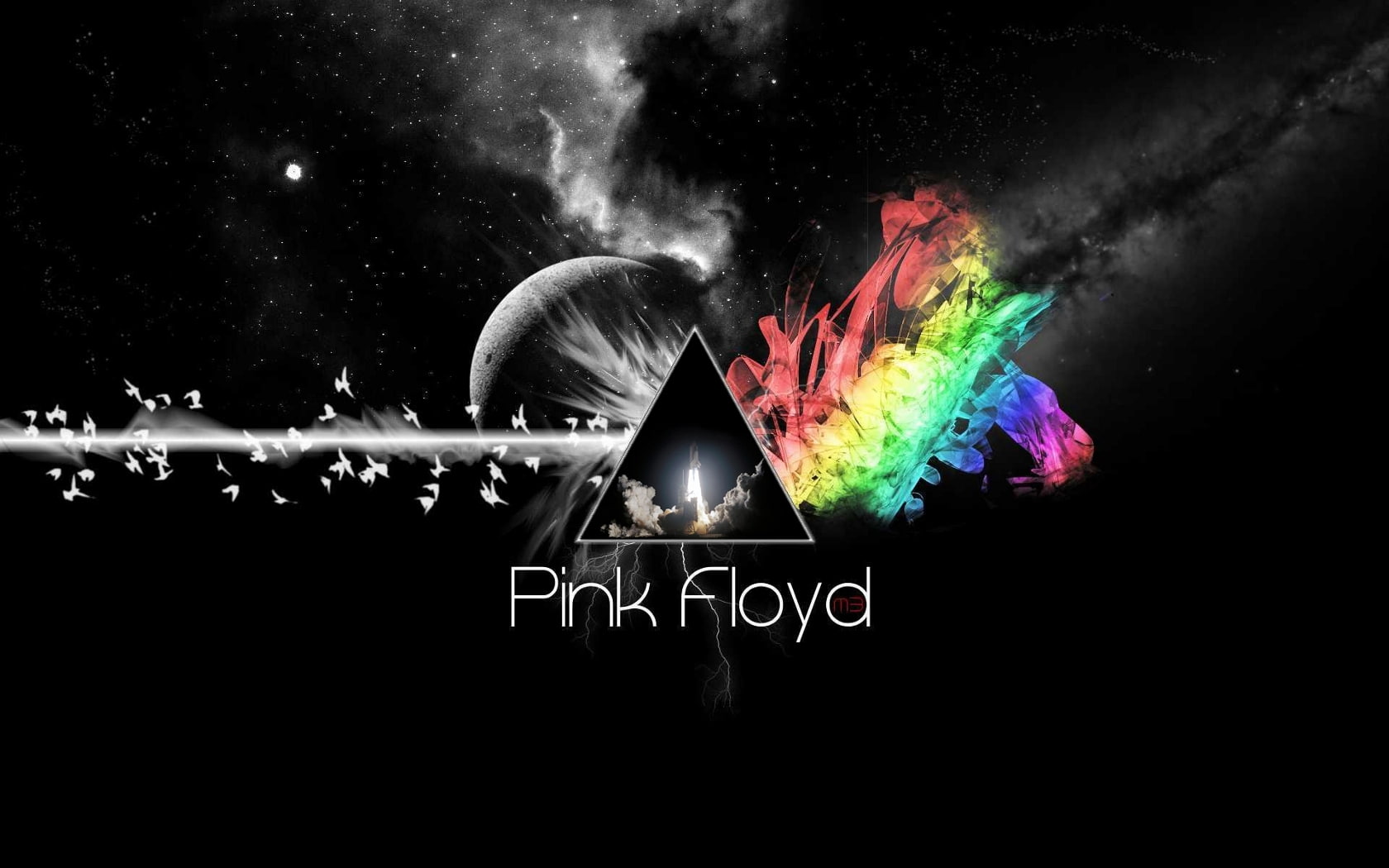 hd, Pink Floyd, entertainment, 720P, Music, pink, bands, art, floyd, x, logos, HD Wallpaper