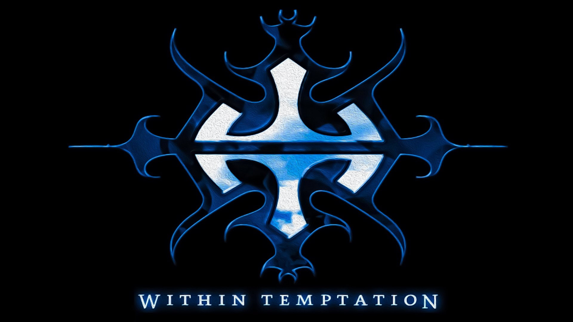 1080P, Artistic, Logo, Band (Music), Within Temptation, HD Wallpaper