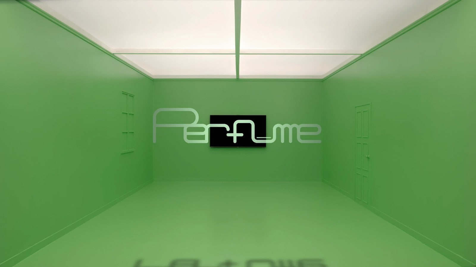 door, communication, public restroom, western script, bathroom, restroom sign, green color, indoors, 720P, neon, entrance, text, store, perfume band room geometry j pop empty logo, HD Wallpaper