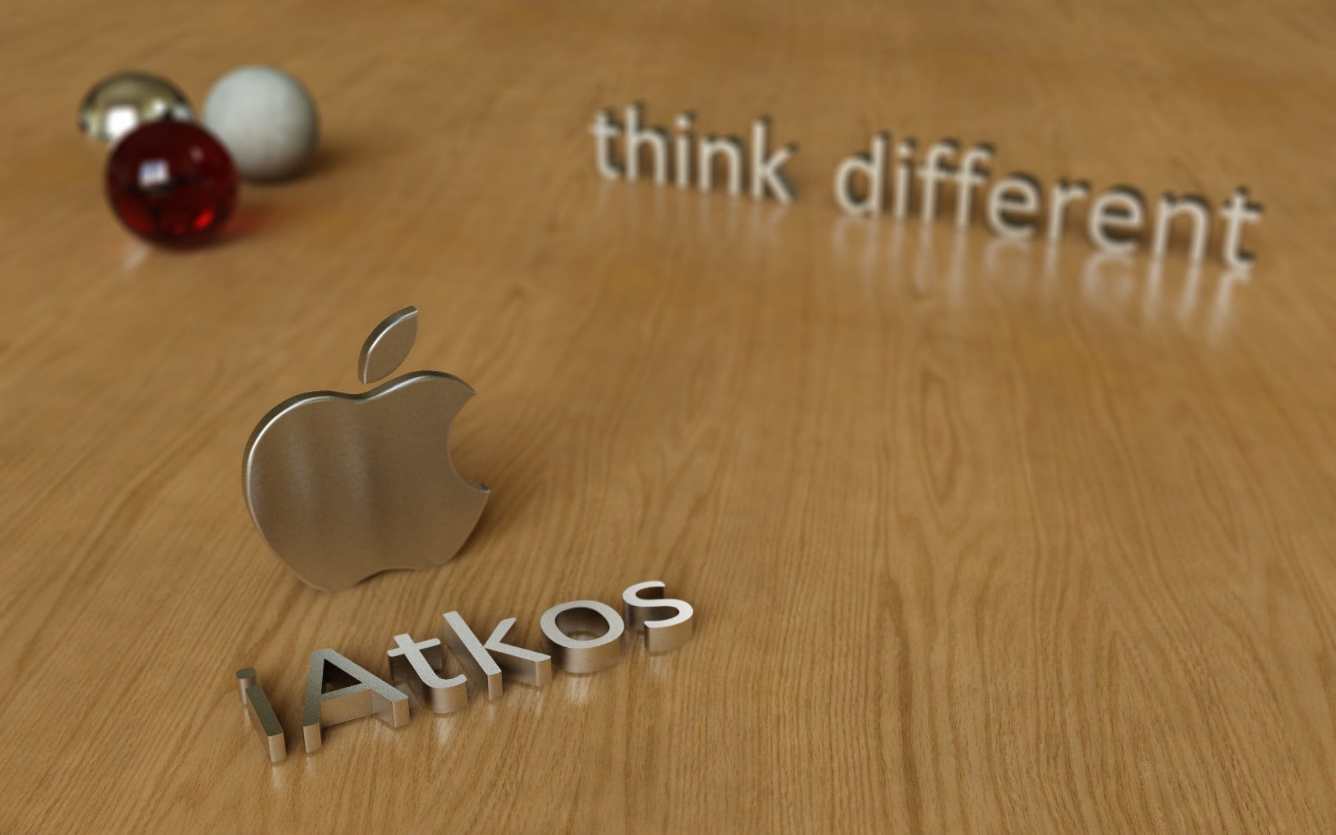 western script, metal, single word, still life, food and drink, 1080P, message, silver colored, table, Apple Inc., indoors, wood, no people, love, high angle view, HD Wallpaper