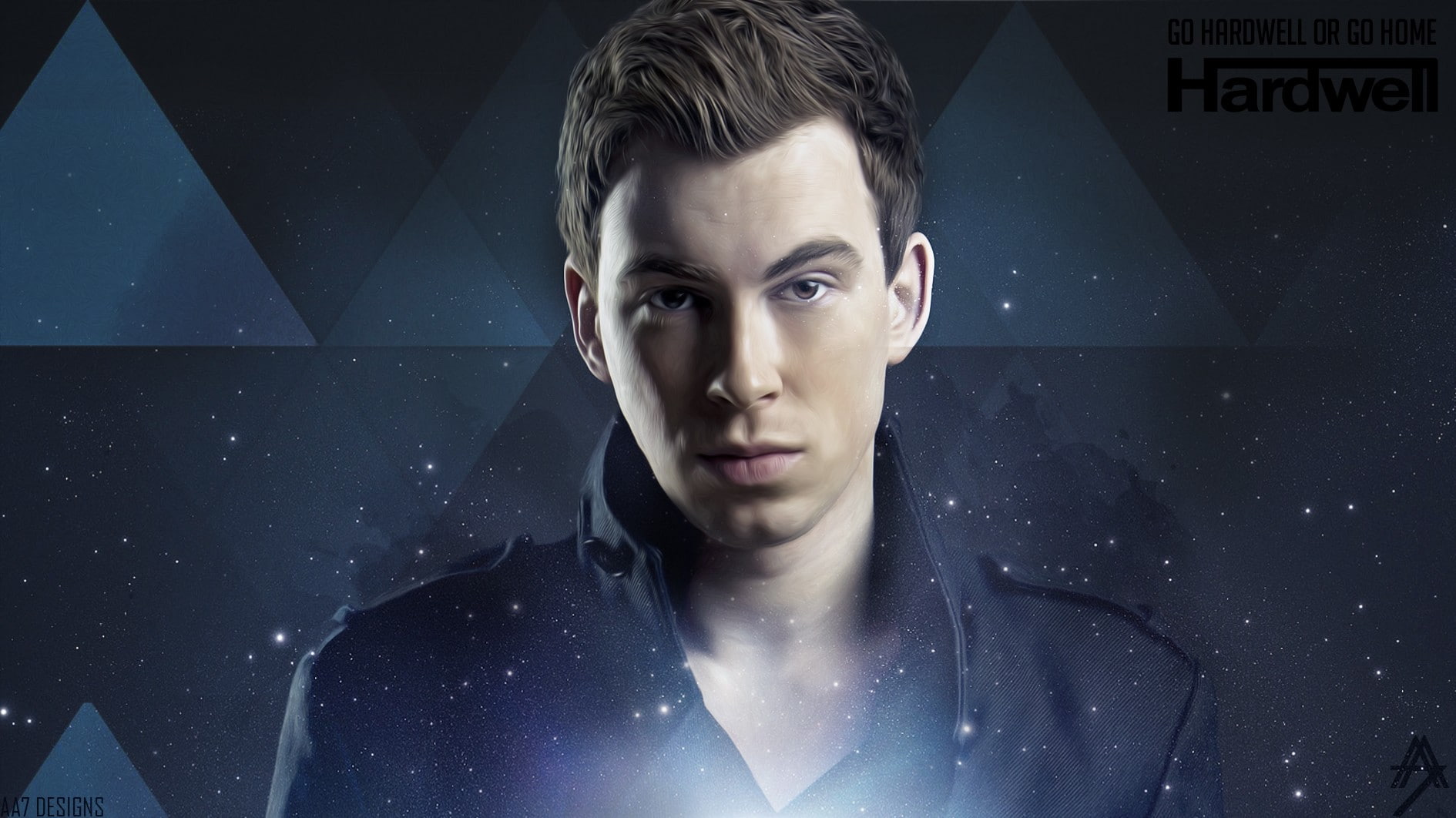 720P, DJ, music, Hardwell, HD Wallpaper