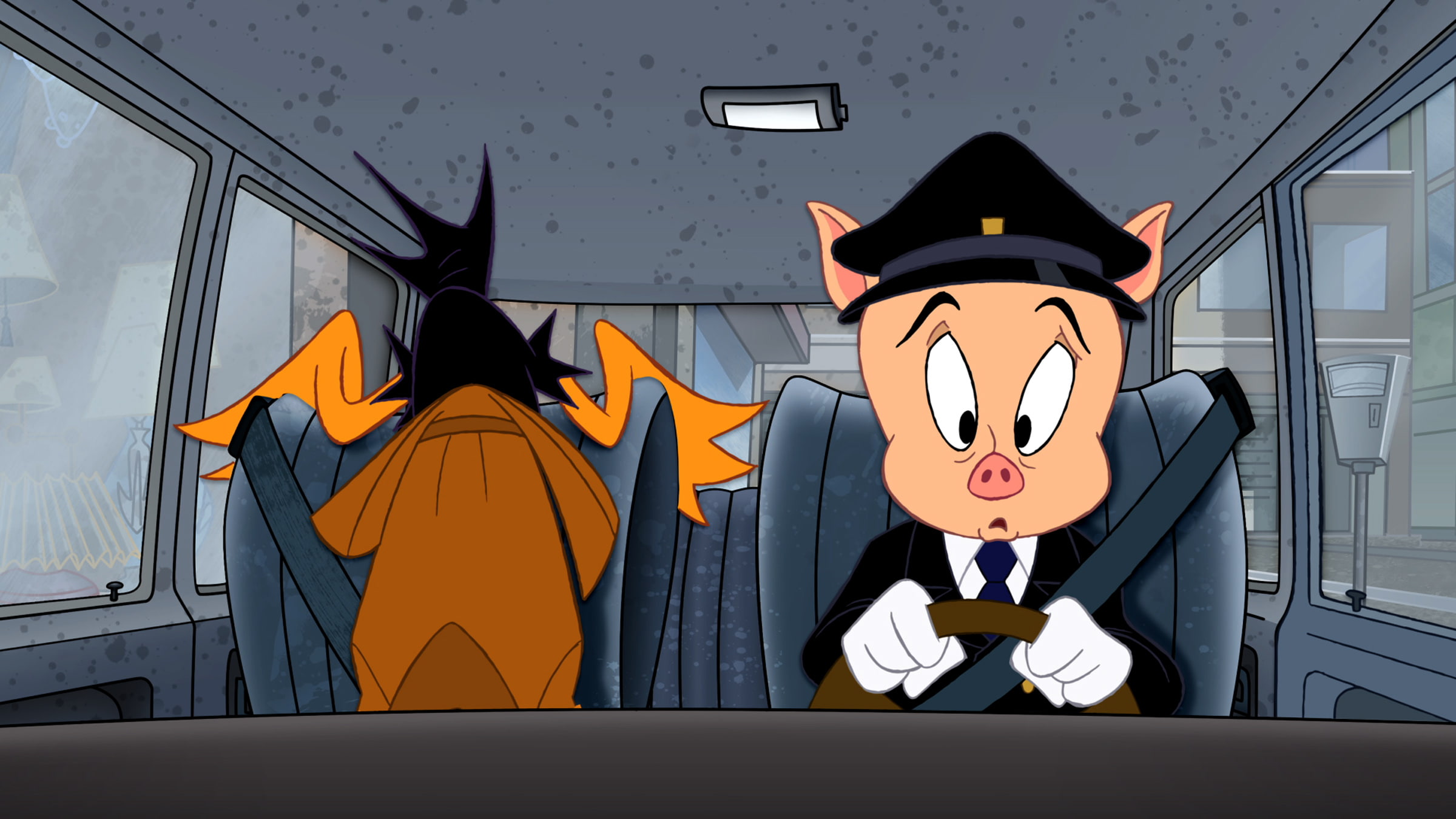 1080P, porky, pig, looney, tunes, daffy, HD Wallpaper