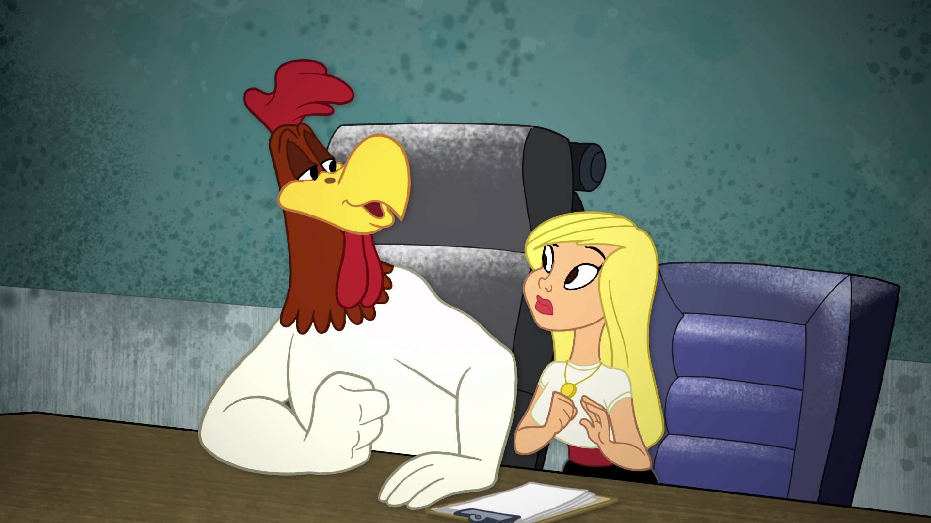 looney, 1080P, foghorn, leghorn, HD Wallpaper