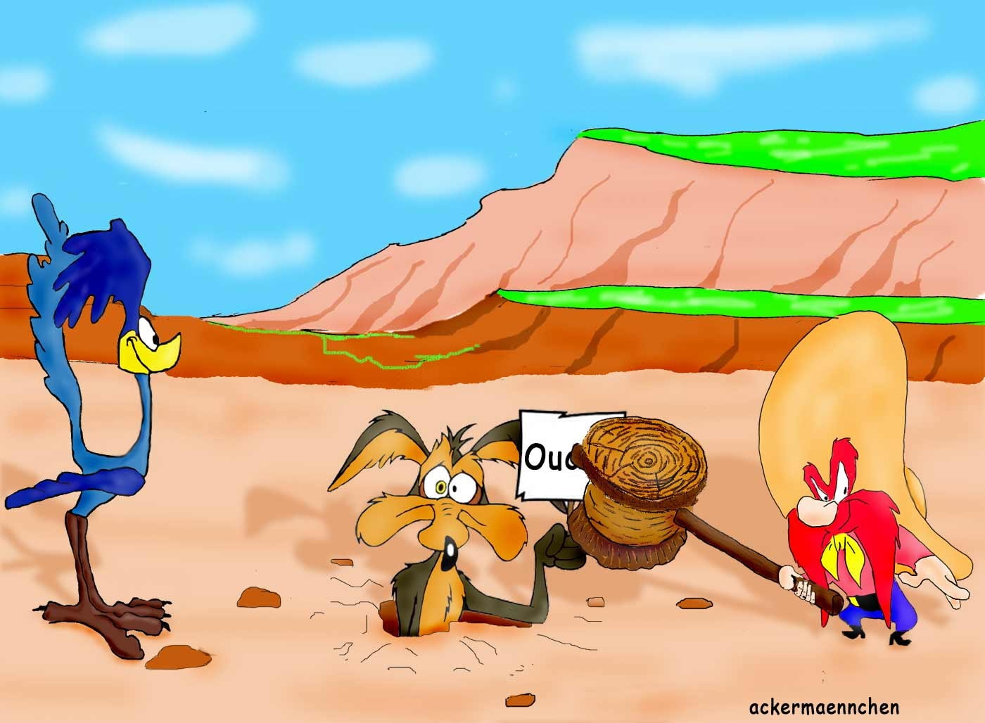 yosemite sam, 720P, HD Wallpaper