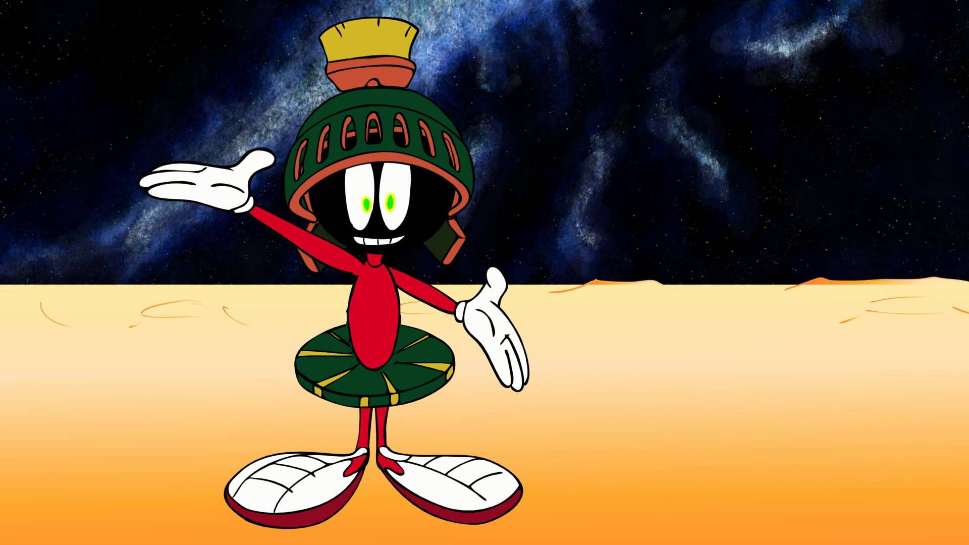 looney, 1080P, marvin, tunes, martian, HD Wallpaper
