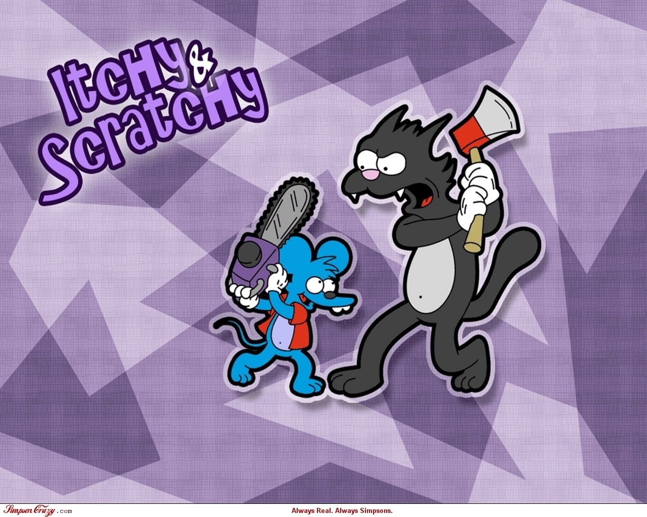 The Simpsons, Itchy and Scratchy, 720P, HD Wallpaper