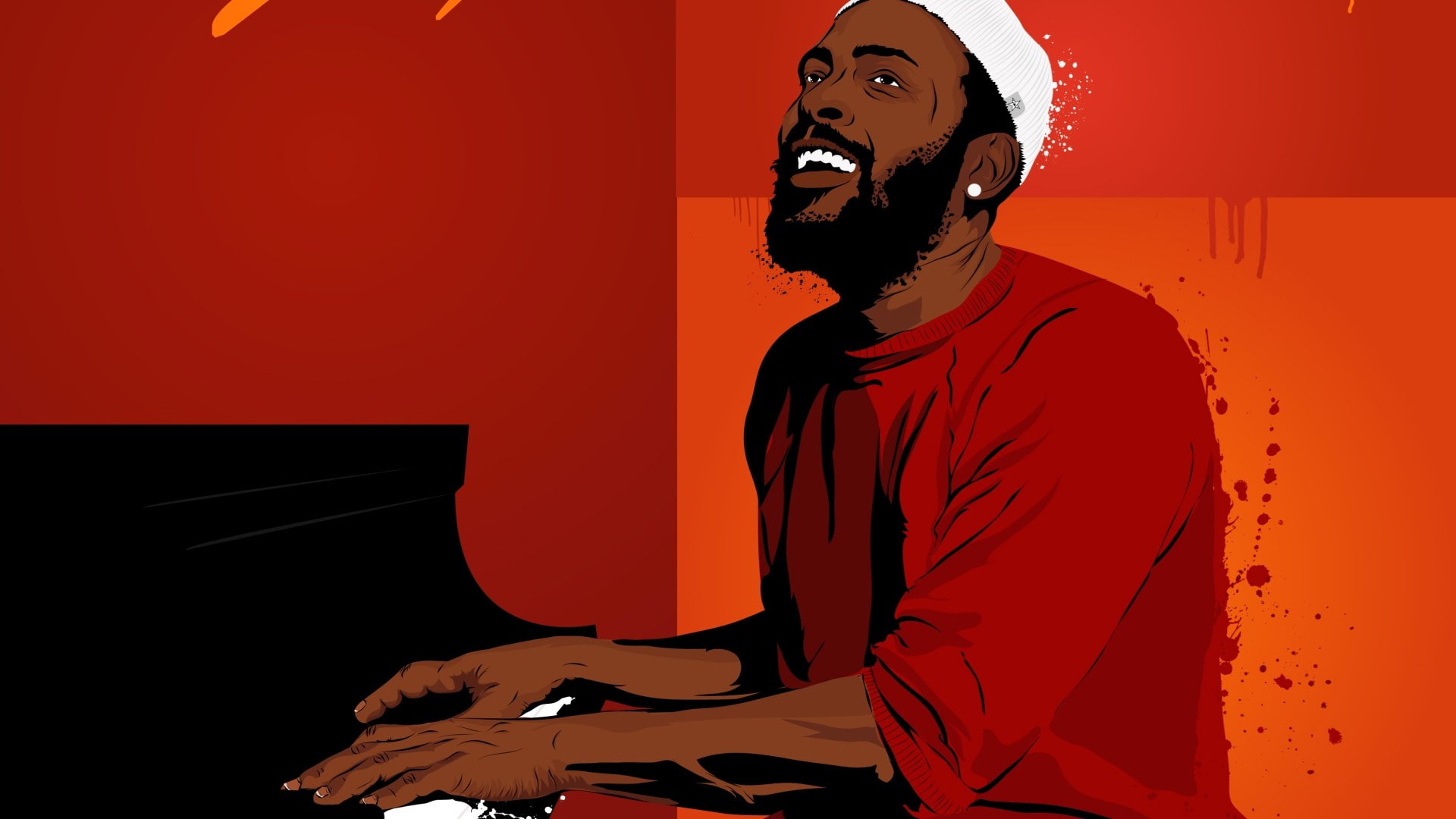 disguise, technology, front view, looking away, young men, mask - disguise, real people, mask, young adult, portrait, one person, marvin gaye, 1080P, waist up, HD Wallpaper