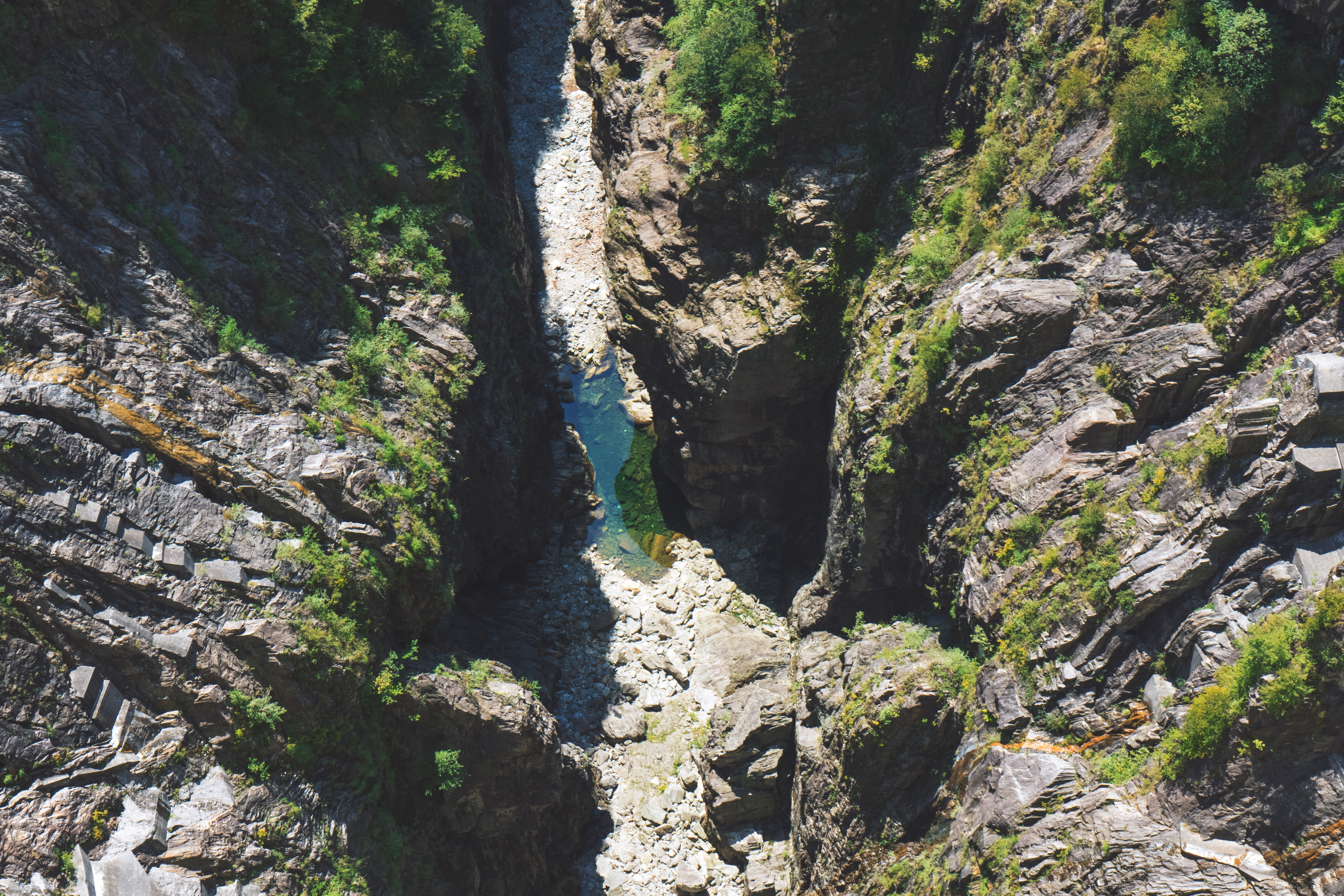 scenics - nature, rocks, eroded, tranquil scene, landscape, day, formation, aerial view, forest, growth, tree, nature, water, sun rays, rock, plant, outdoors, HD Wallpaper