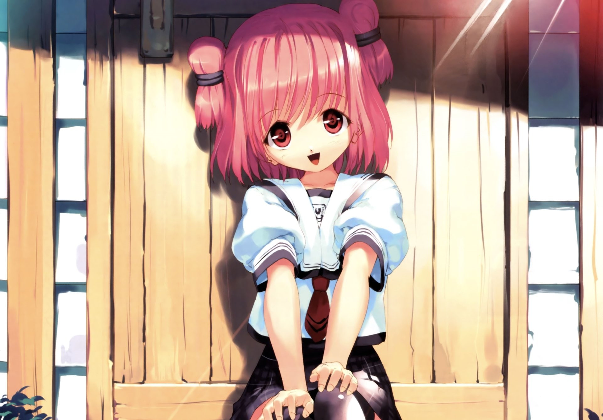 Yuuhi Hinata, 1080P, Soshite Ashita no Sekai Yori, Anime, HD Wallpaper